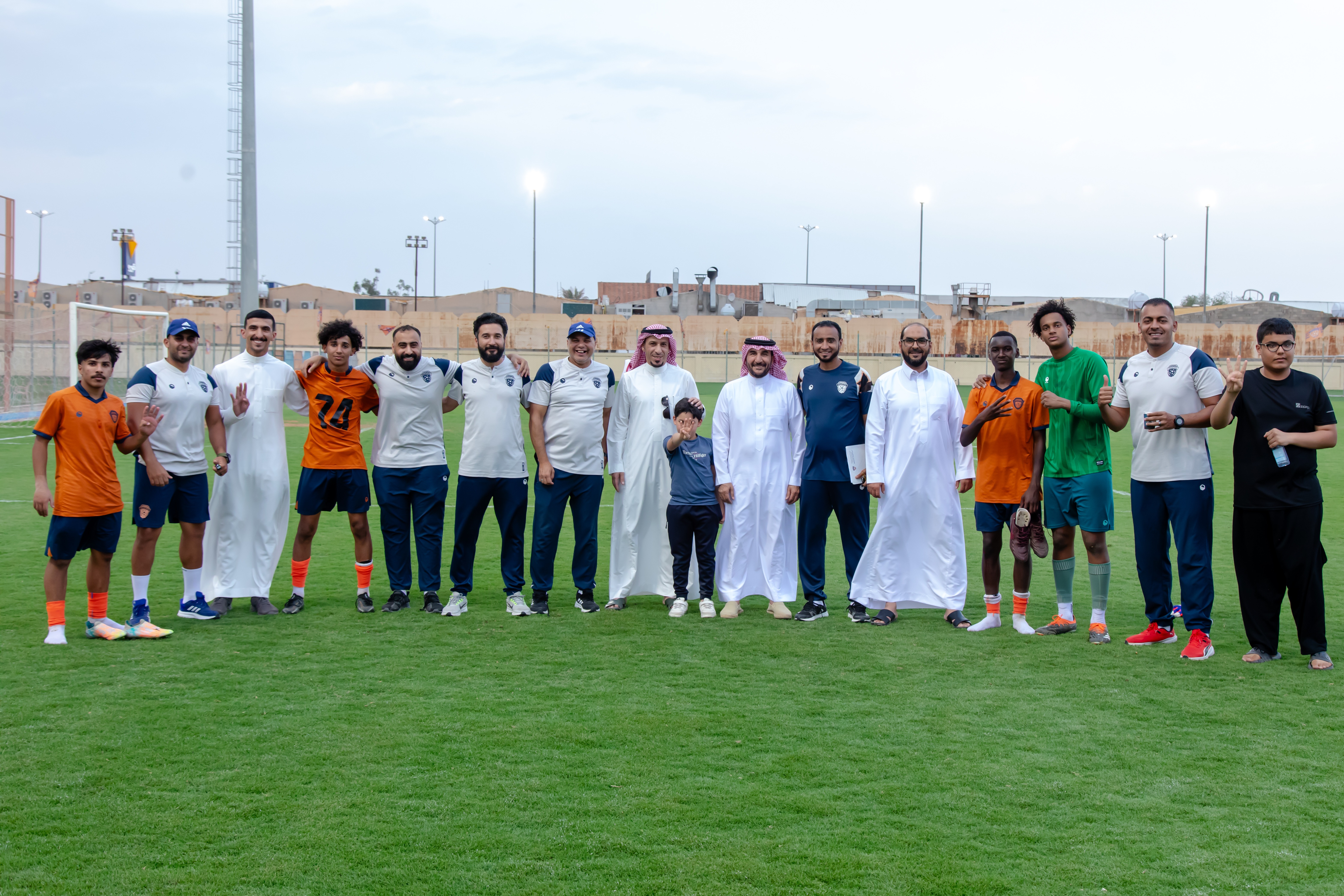 الفيحاء تحت 17 سنة يكسب لقاء نظيره نادي الفيصلي باربعة اهداف نظيفة