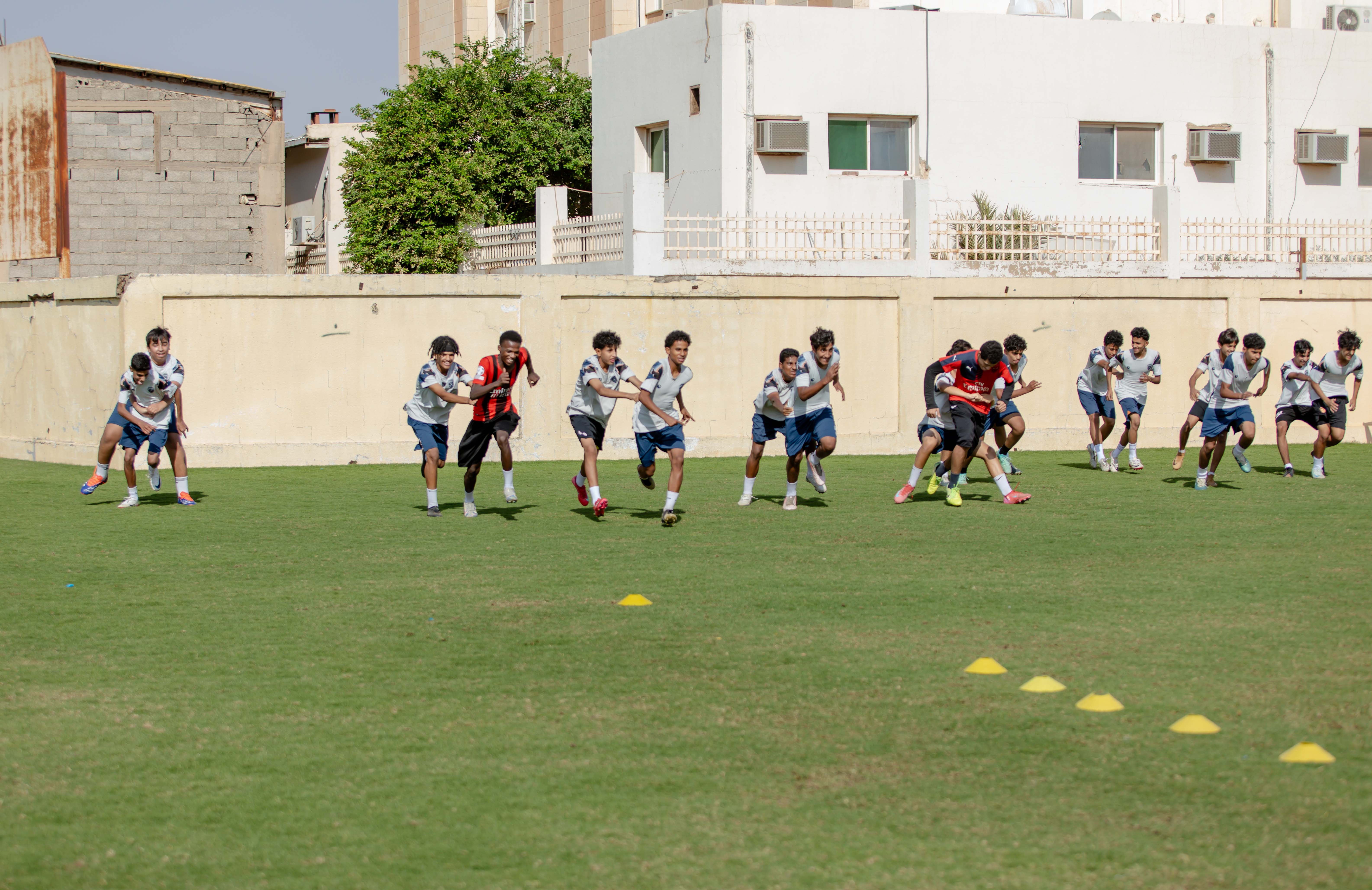 الفيحاء تحت 15 سنة يواصل تحضيراتة لمواجهة نظيره نادي الفتح