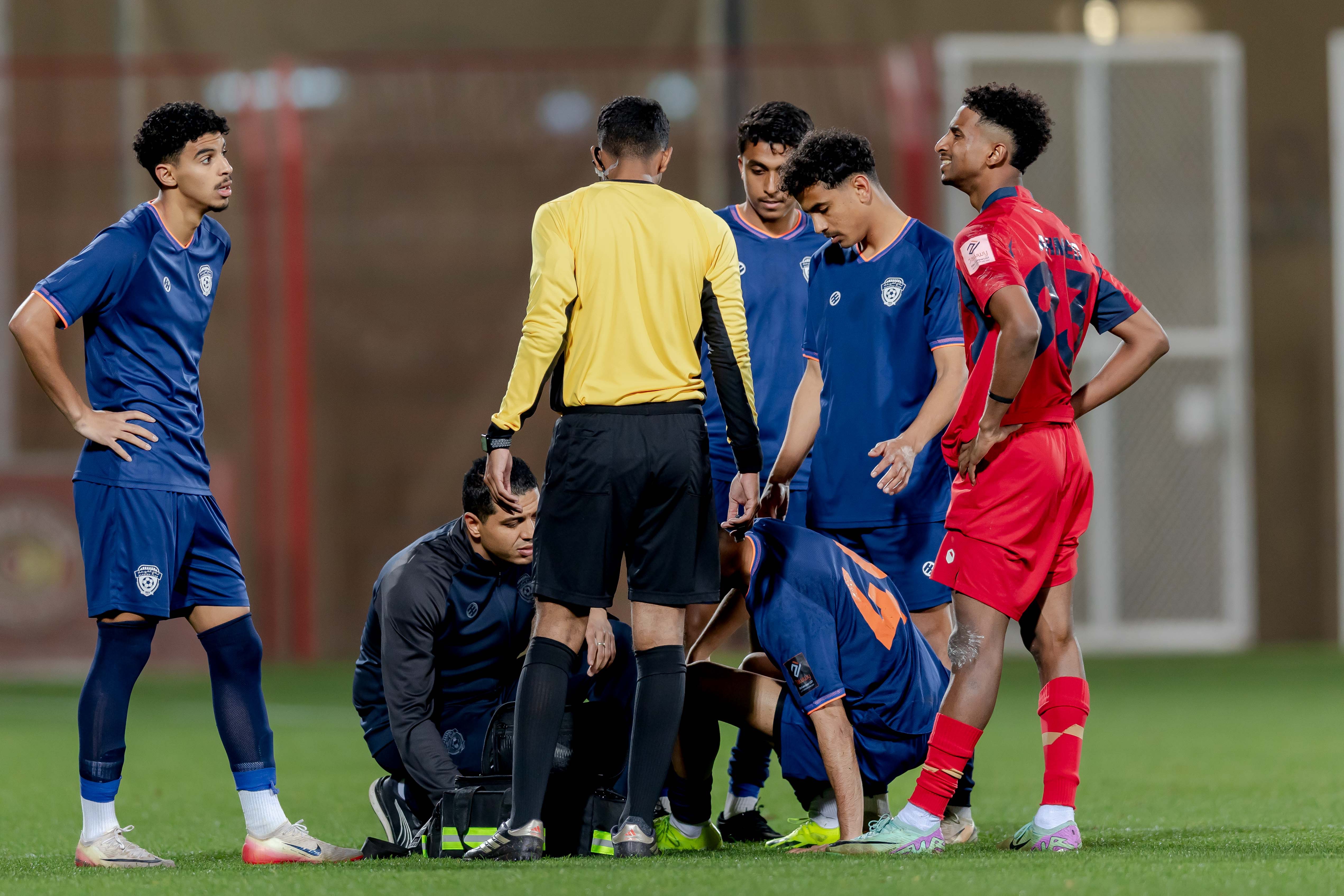 الفيحاء تحت 21 عامًا يتعادل مع نظيره ضمك ضمن الجولة الثالثة عشر من دوري جوي للنخبة U21 .