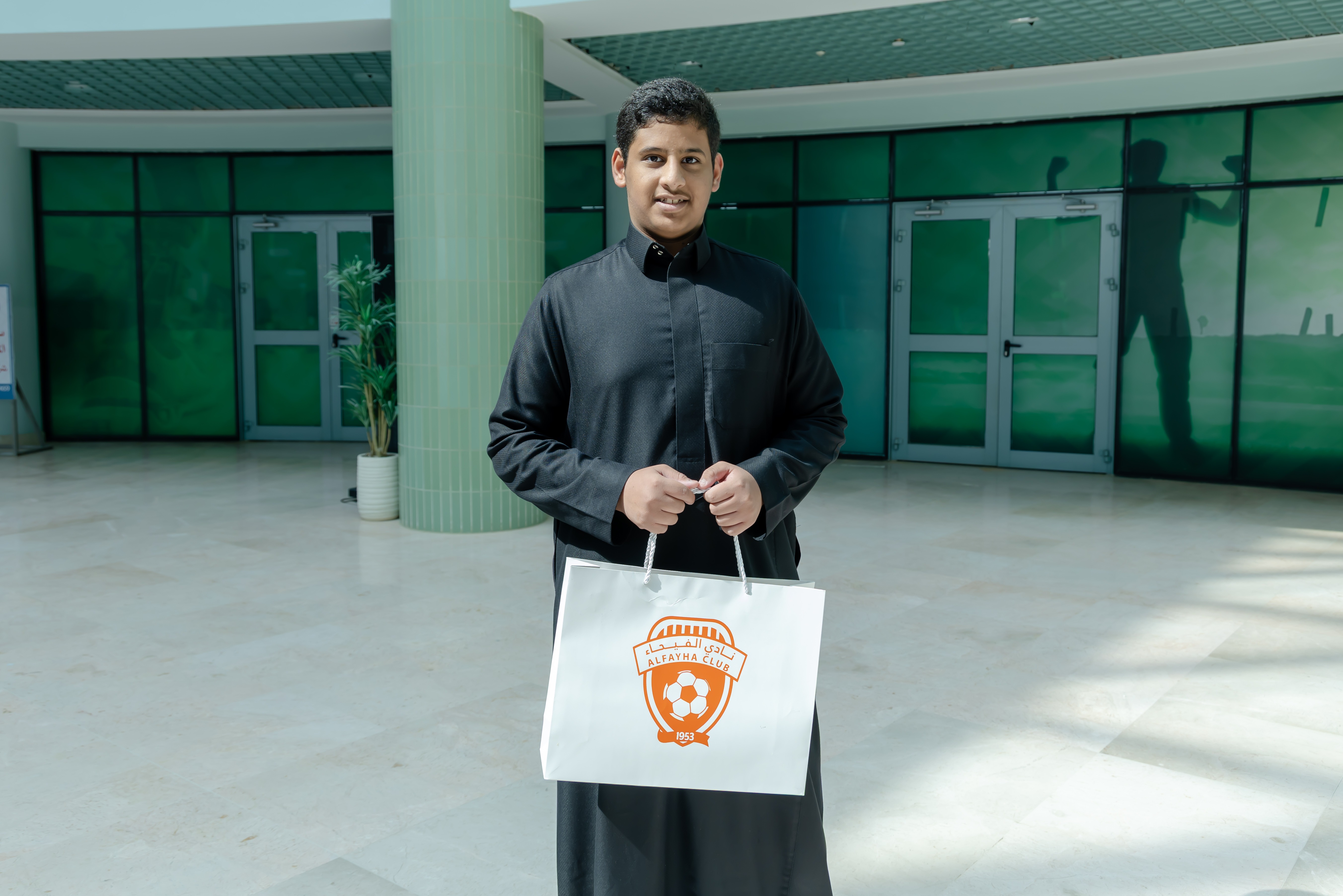 حملة ترويجية لمباراة الفيحاء ونيوم تستهدف طلاب جامعة المجمعة