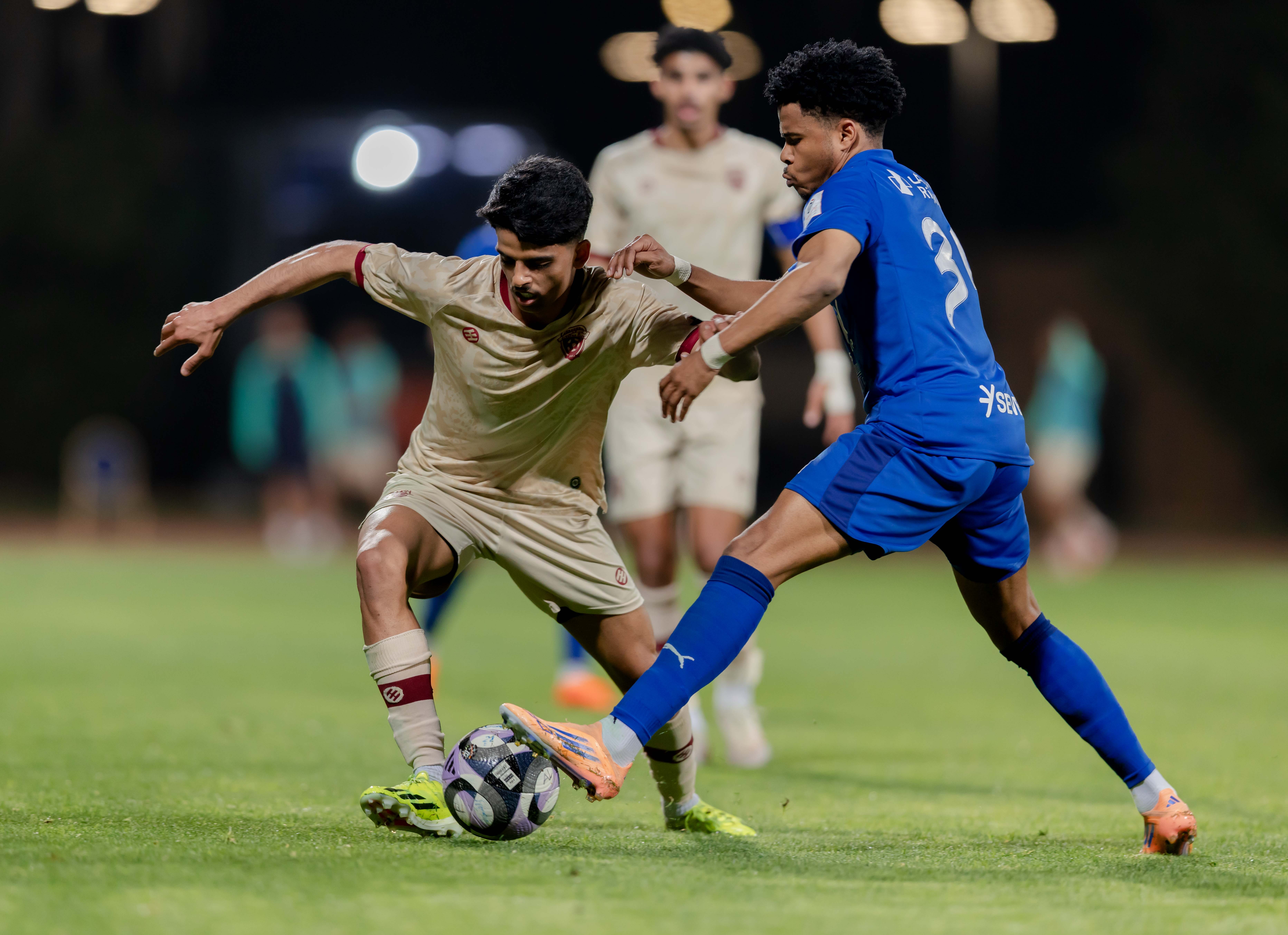 الفيحاء تحت 21 عامًا يخسر لقاء نظيره الهلال ضمن الجولة الثالثة عشر من دوري جوي للنخبة U21 .