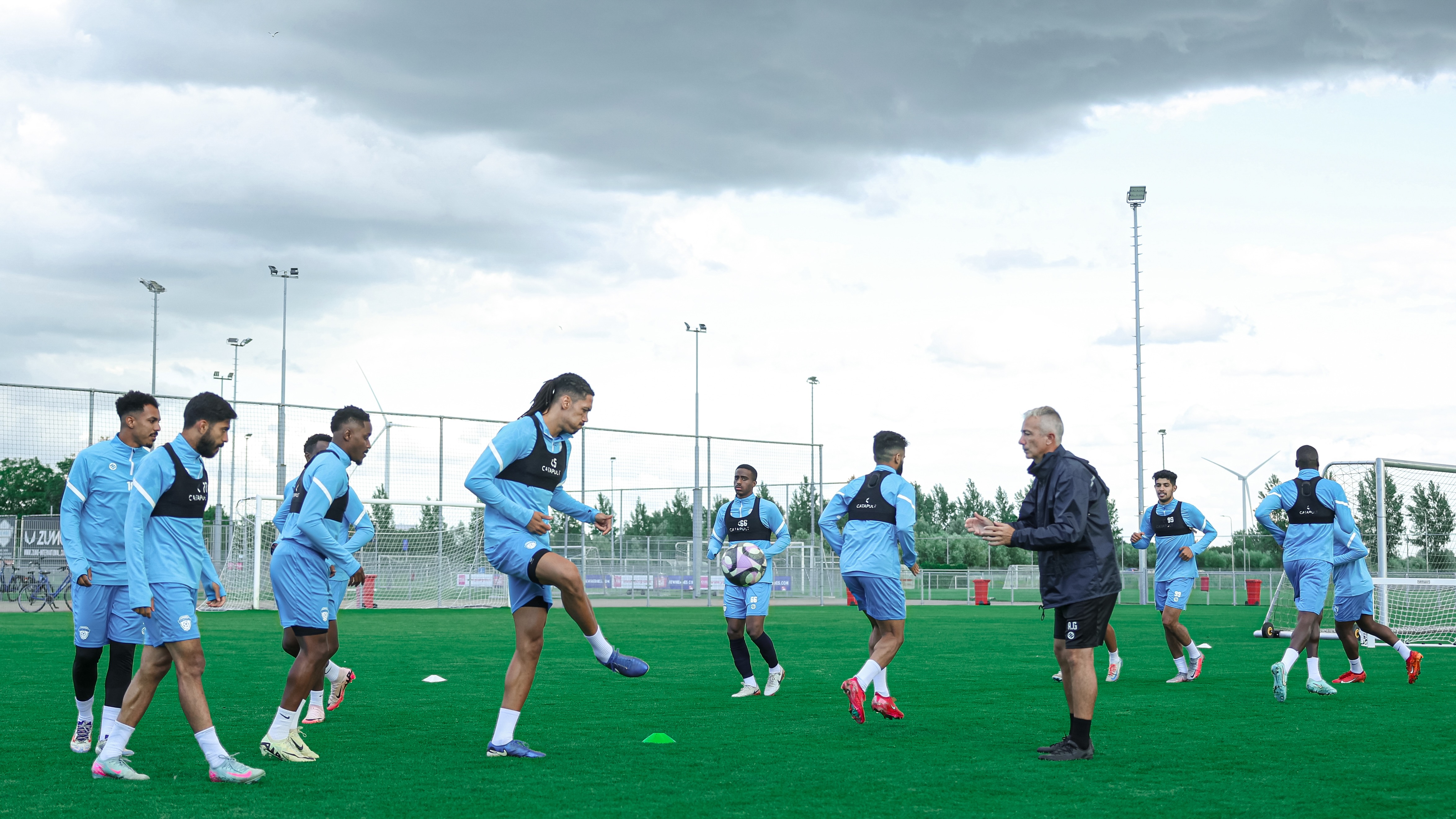 الفيحاء يختتم تحضيراته لمواجهة أوفي كريت في ثاني ودياته في معسكر هولندا