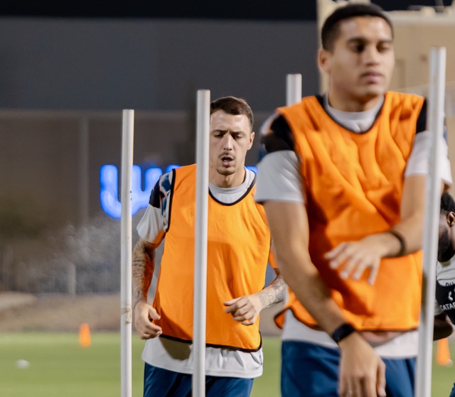 الفيحاء يواصل استعداداته لمواجهة الفتح بحصة تدريبية تكتيكية