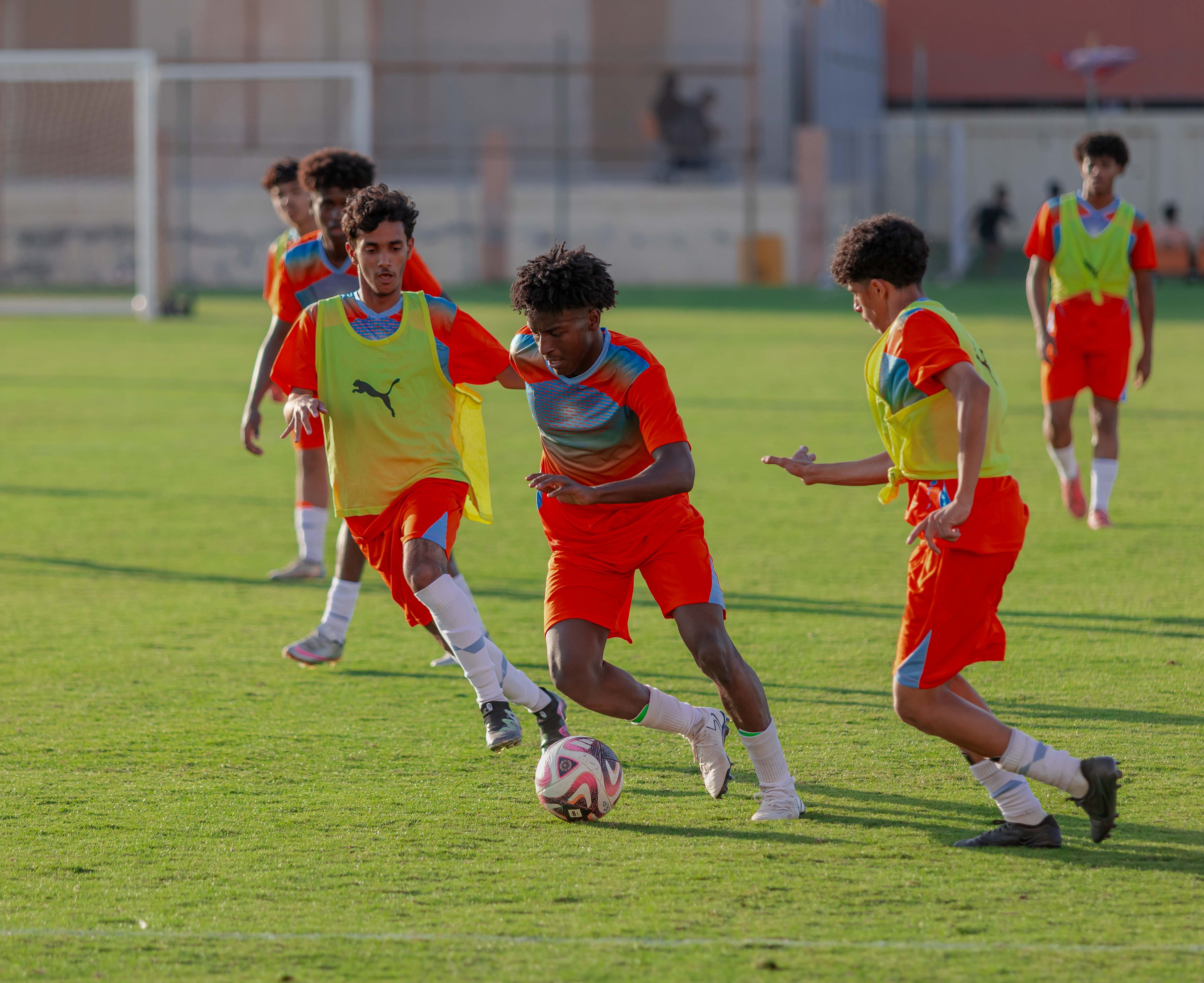 الفيحاء تحت 17 سنة يجري تمرينه الرئيس لمواجهة نظيره نادي حطين