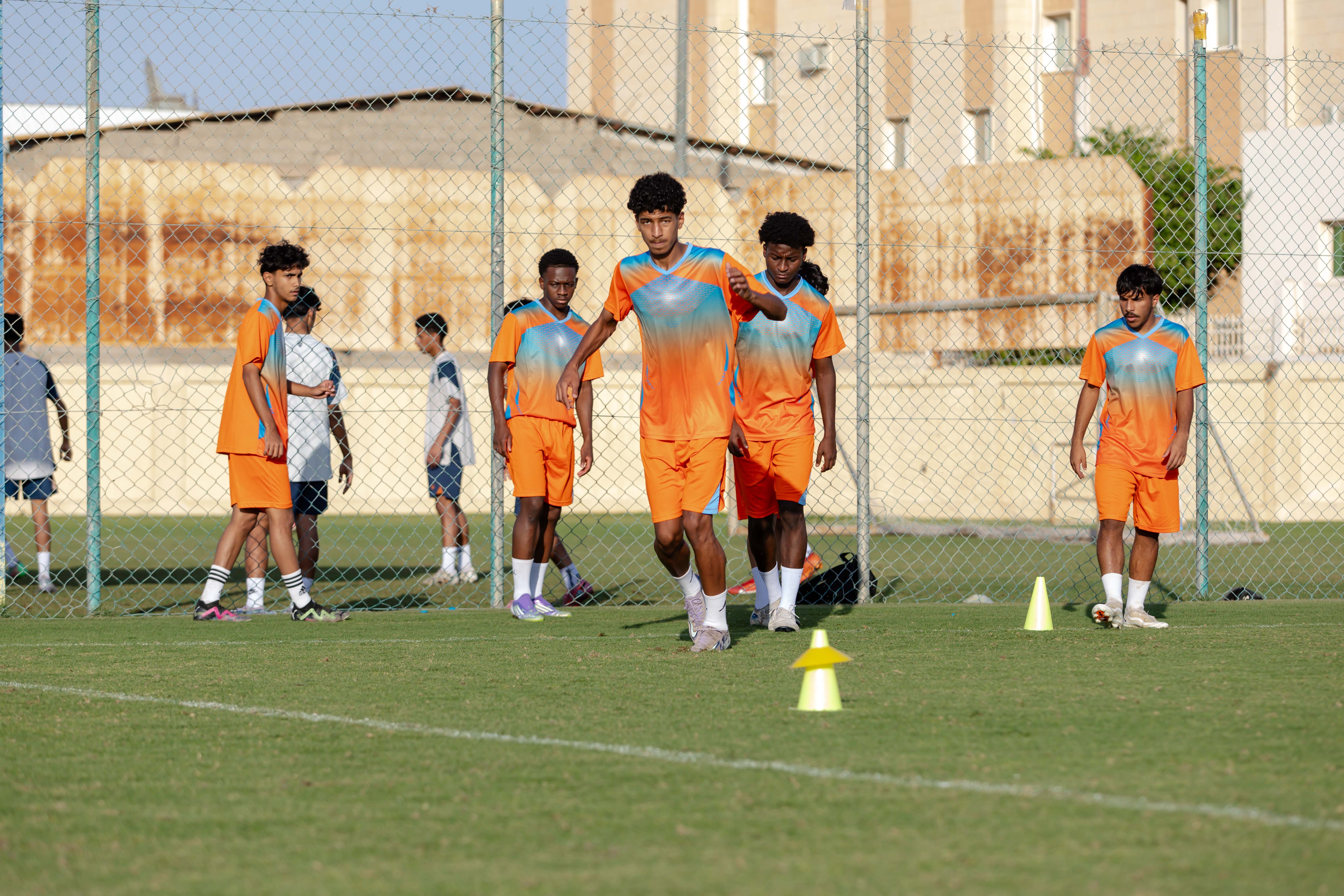 الفيحاء تحت 17 سنة يجري تمرينه الرئيس لمواجهة نظيره نادي الانصار