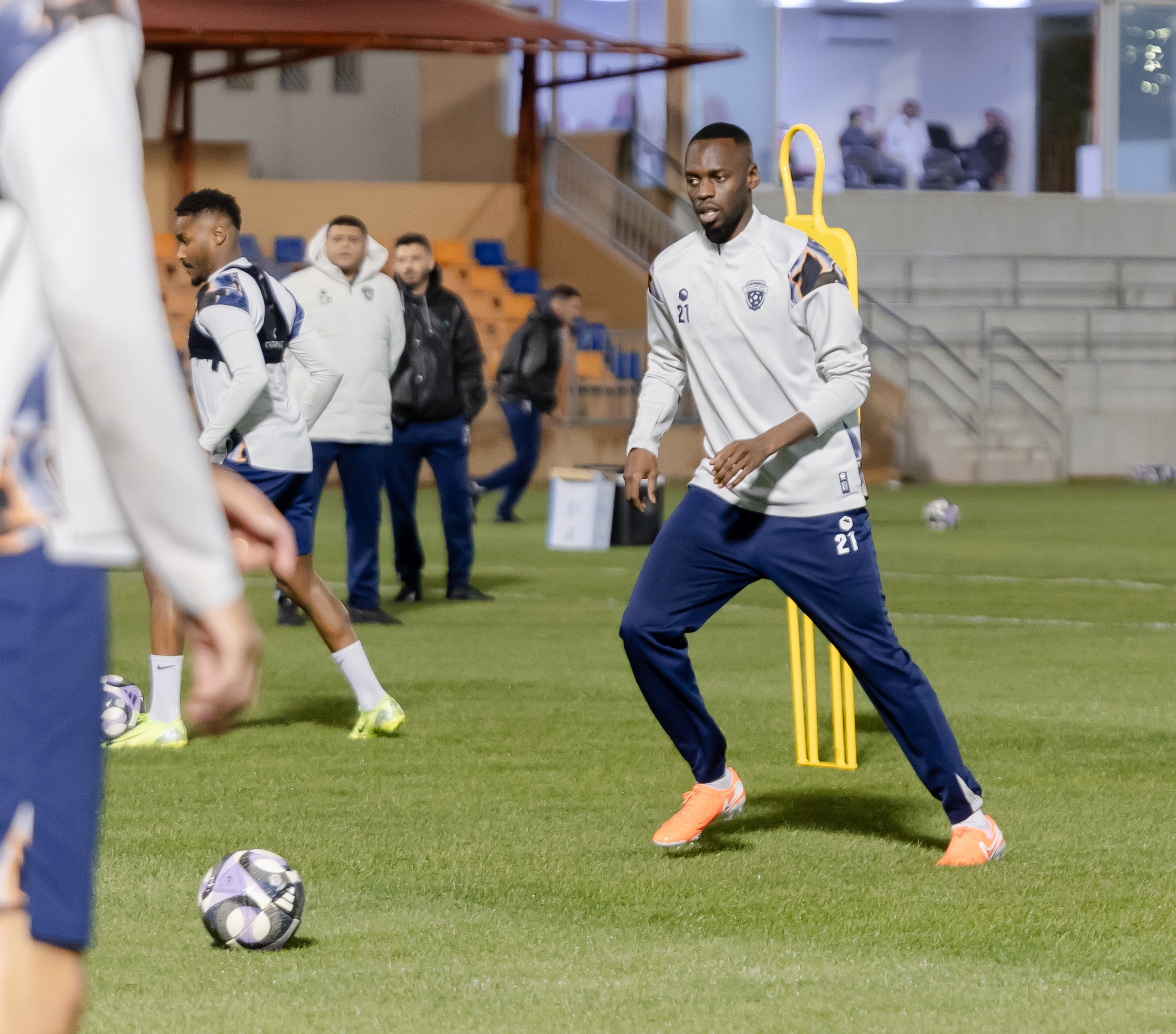الفيحاء يجري مرانه الرئيس استعداداً لمواجهة الهلال