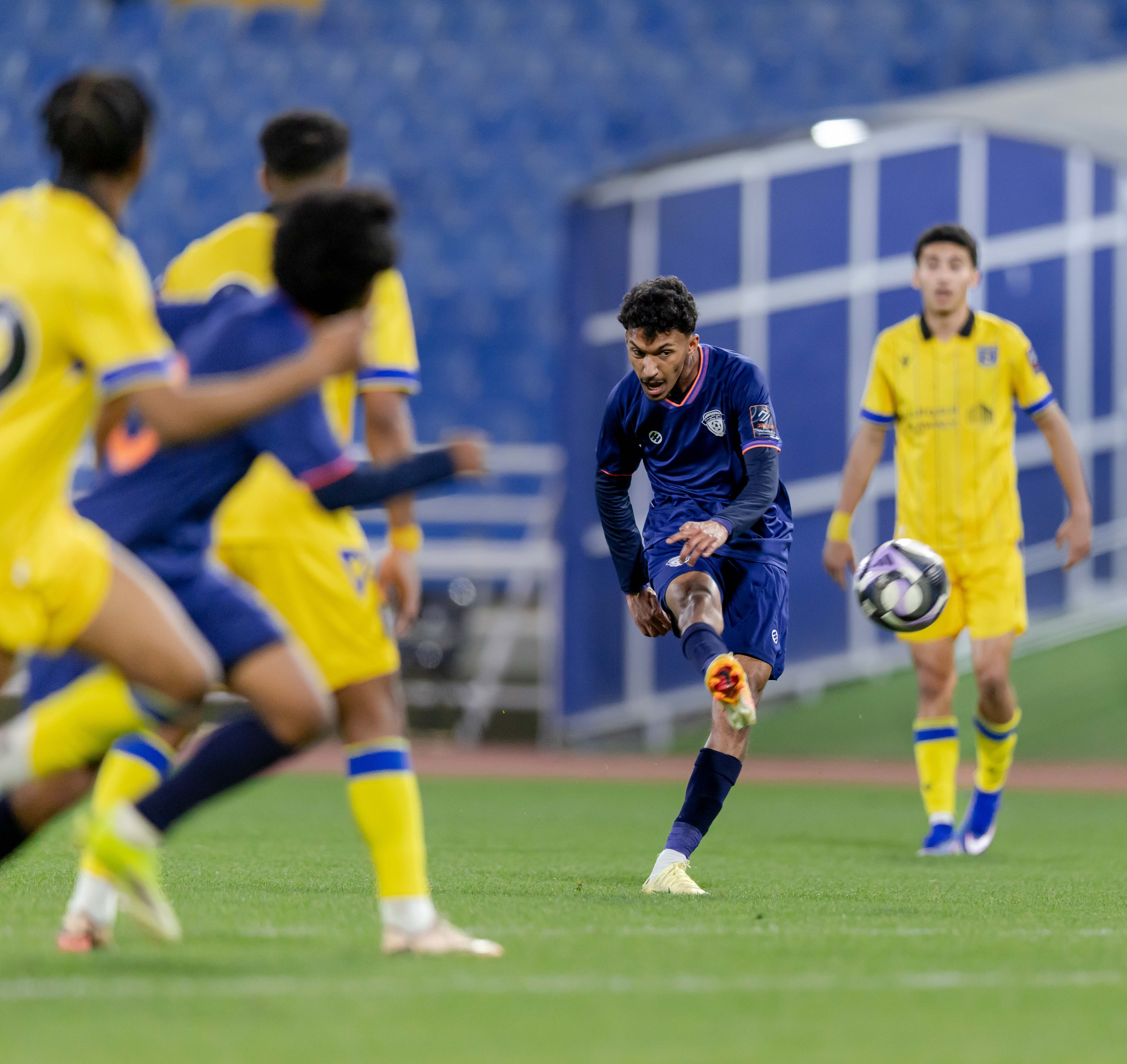 الفيحاء تحت 21 عامًا يكسب لقاء نظيره التعاون ضمن الجولة الخامسة عشر من دوري جوي للنخبة U21 .