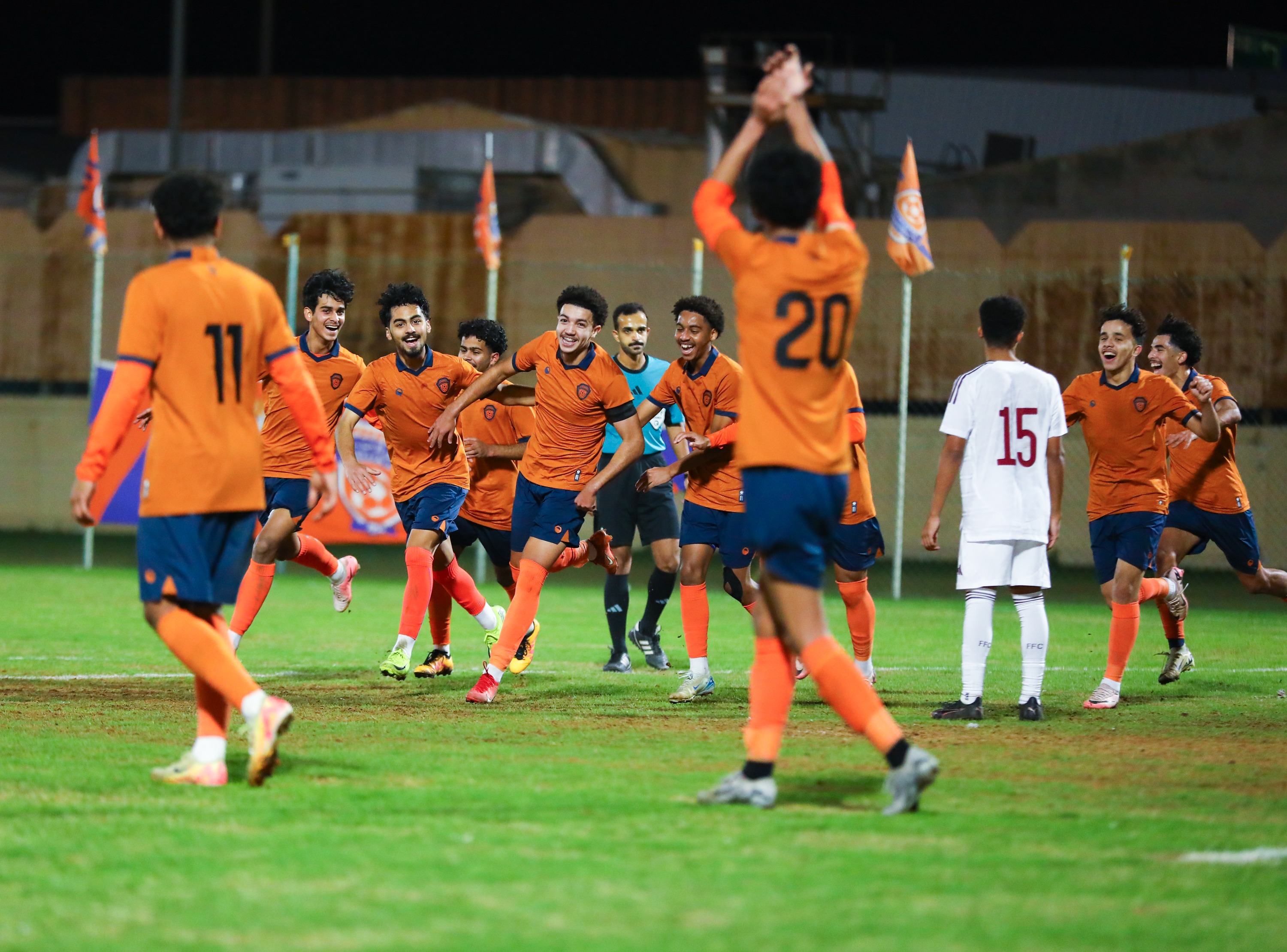 الفيحاء تحت 18 سنة يكسب لقاء نظيرة نادي الفيصلي