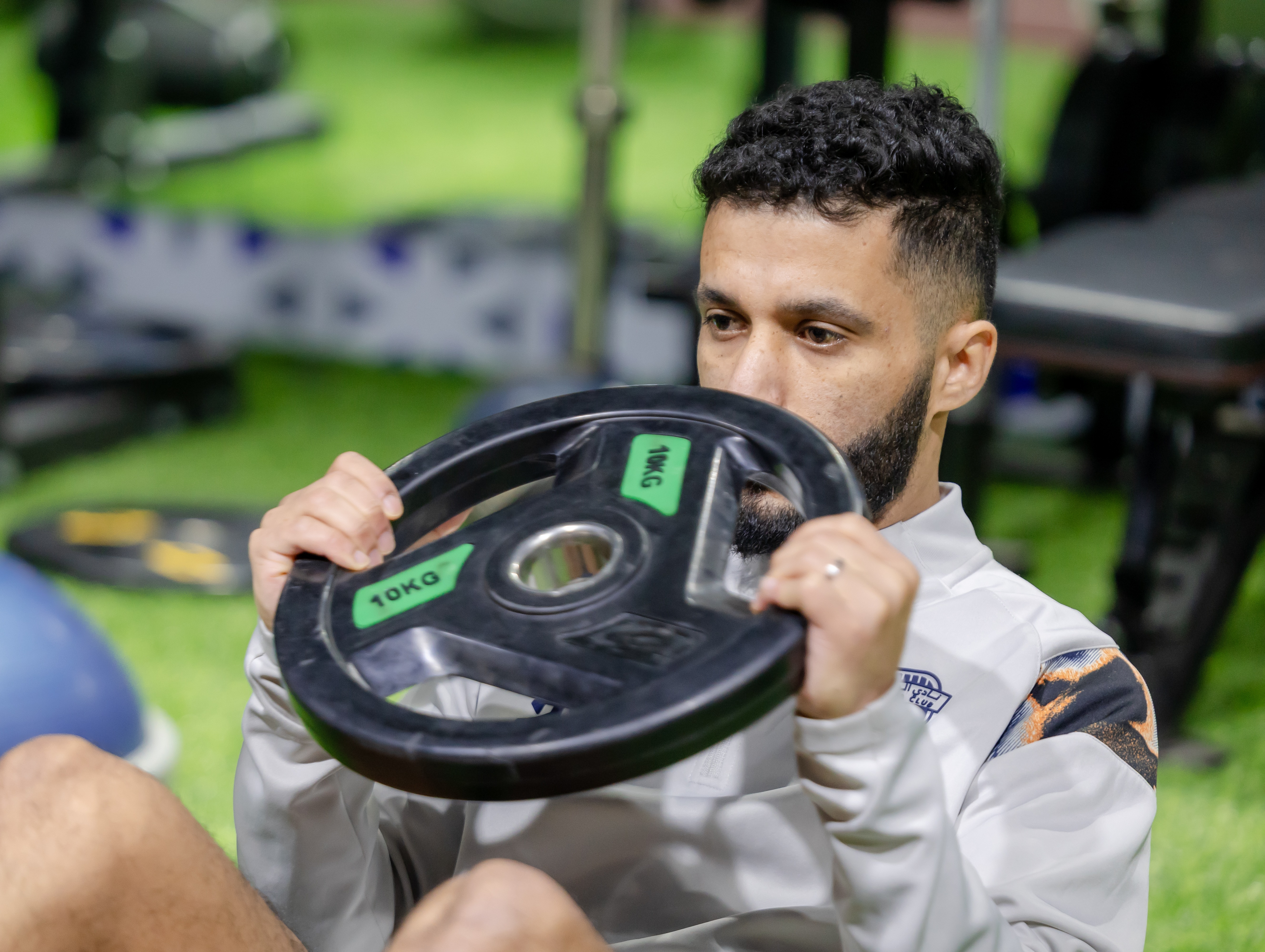 الفيحاء يواصل تحضيراته اليومية على ملعب معالي الشيخ عبدالعزيز التويجري