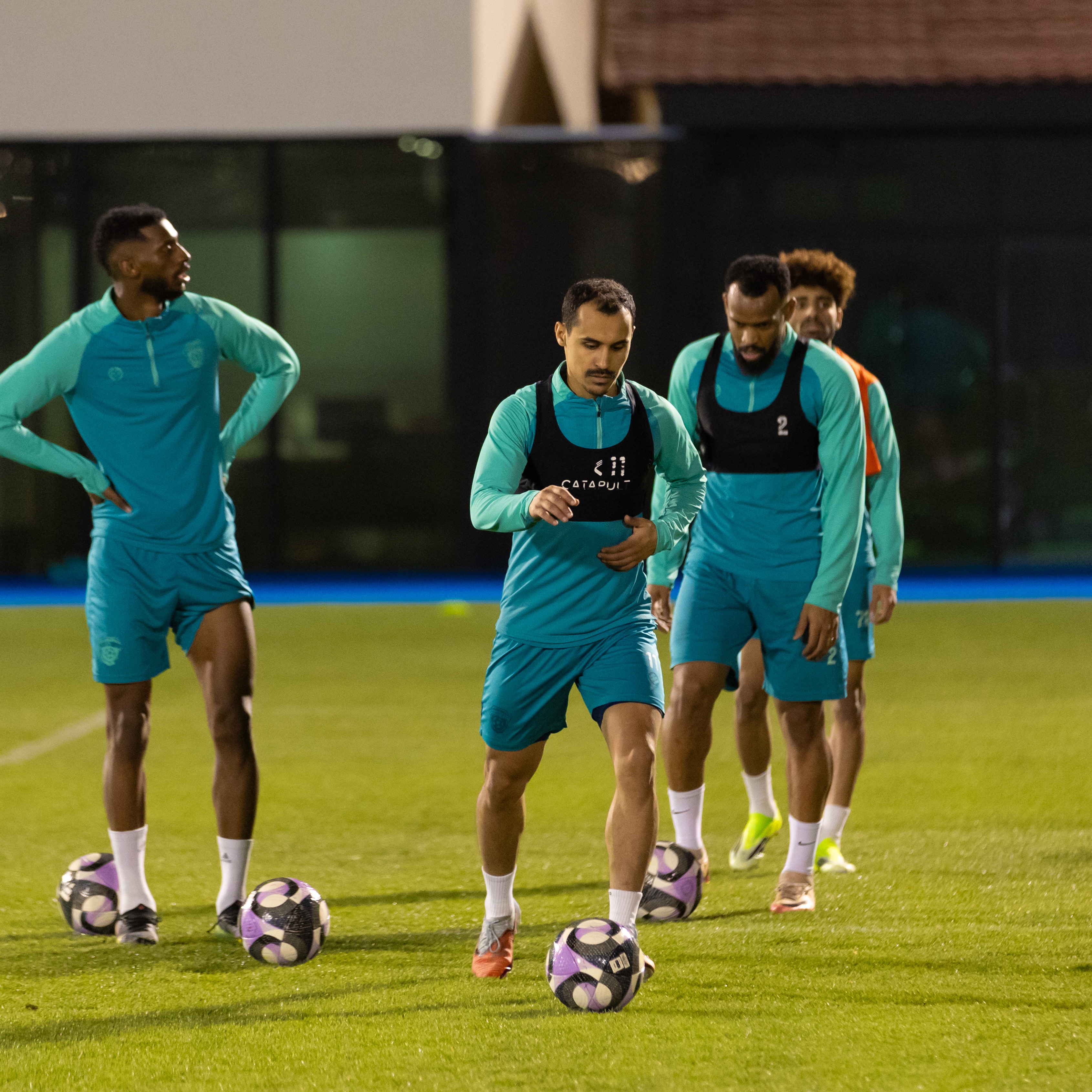 الفيحاء يجري مرانه الرئيس استعداداً لمواجهة الإتفاق