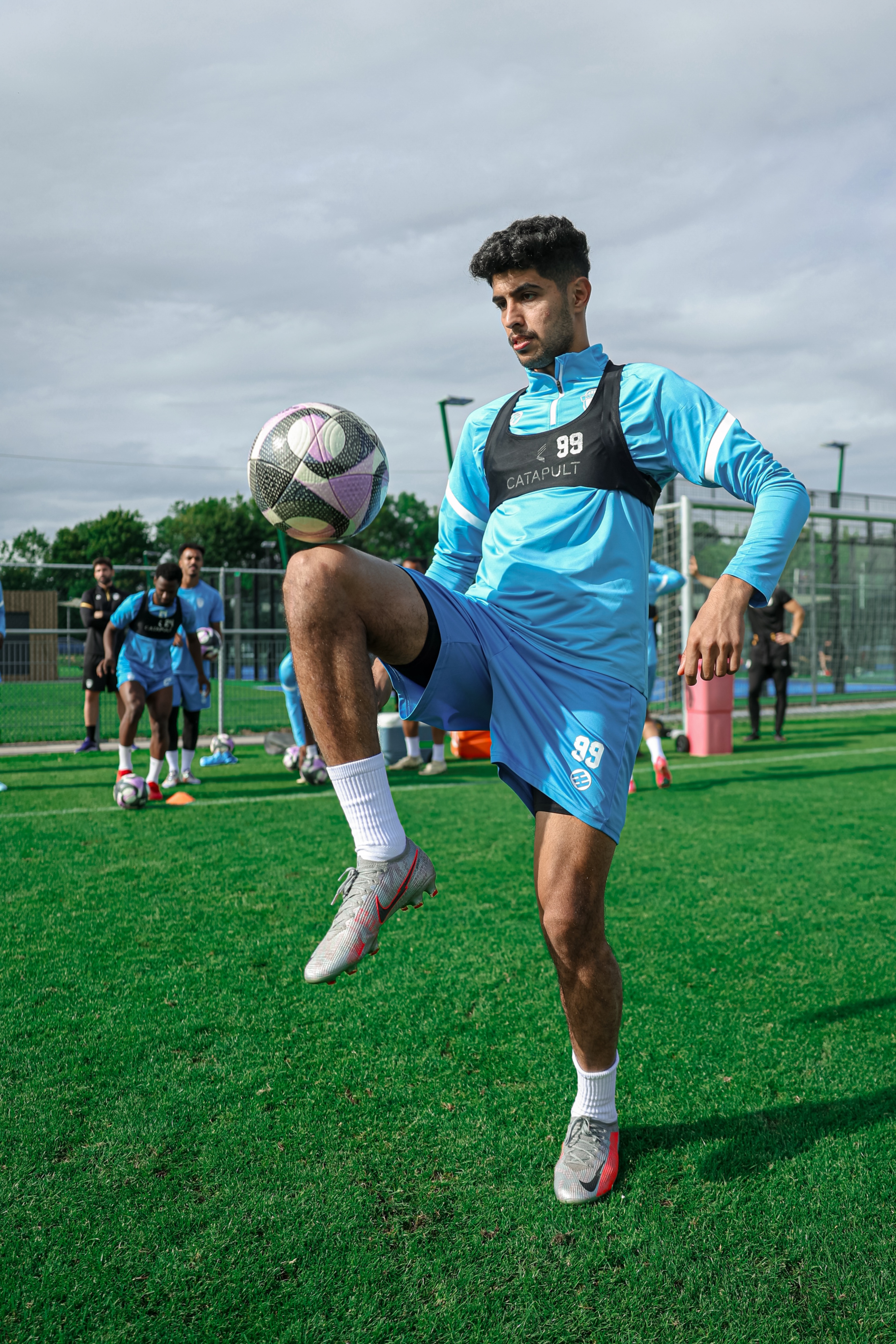 الفيحاء ينهي استعداداته للودية الأولى مع أم صلال القطري بحصتين تدريبيتين