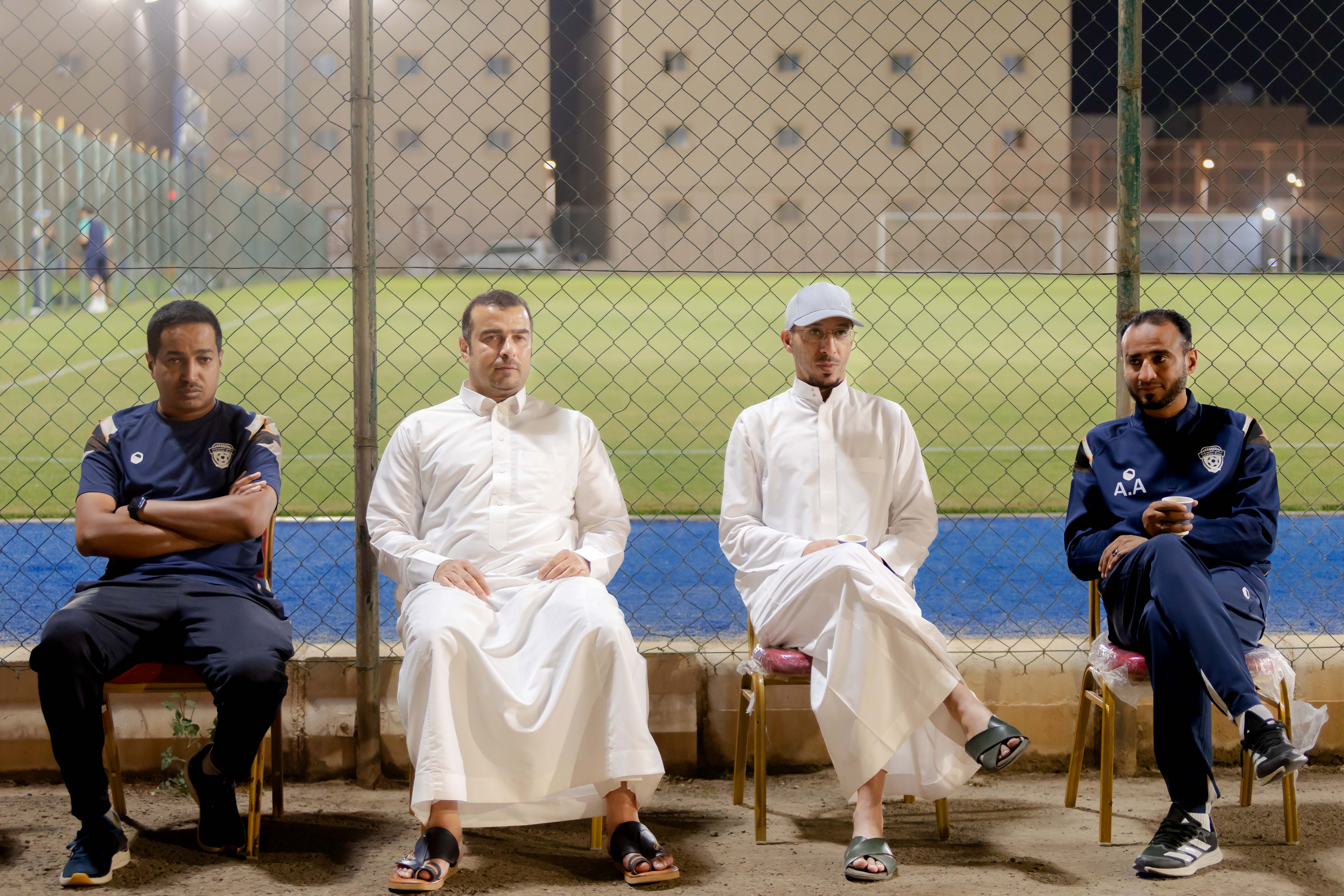 اكاديمية الفيحاء تقيم مناورة ودية