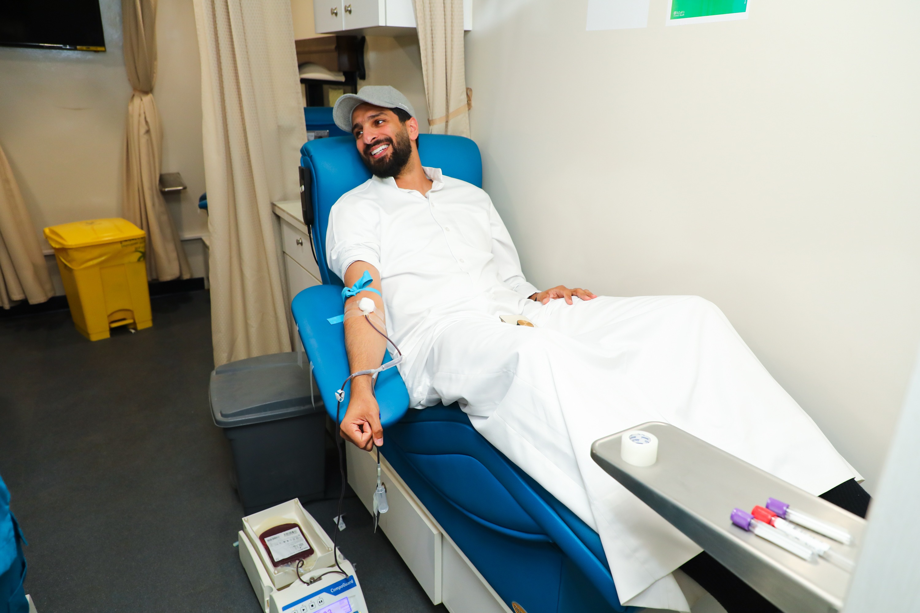 نادي الفيحاء ينظم حملة للتبرع بالدم بالتعاون مع رابطة دوري روشن ووزارة الصحة