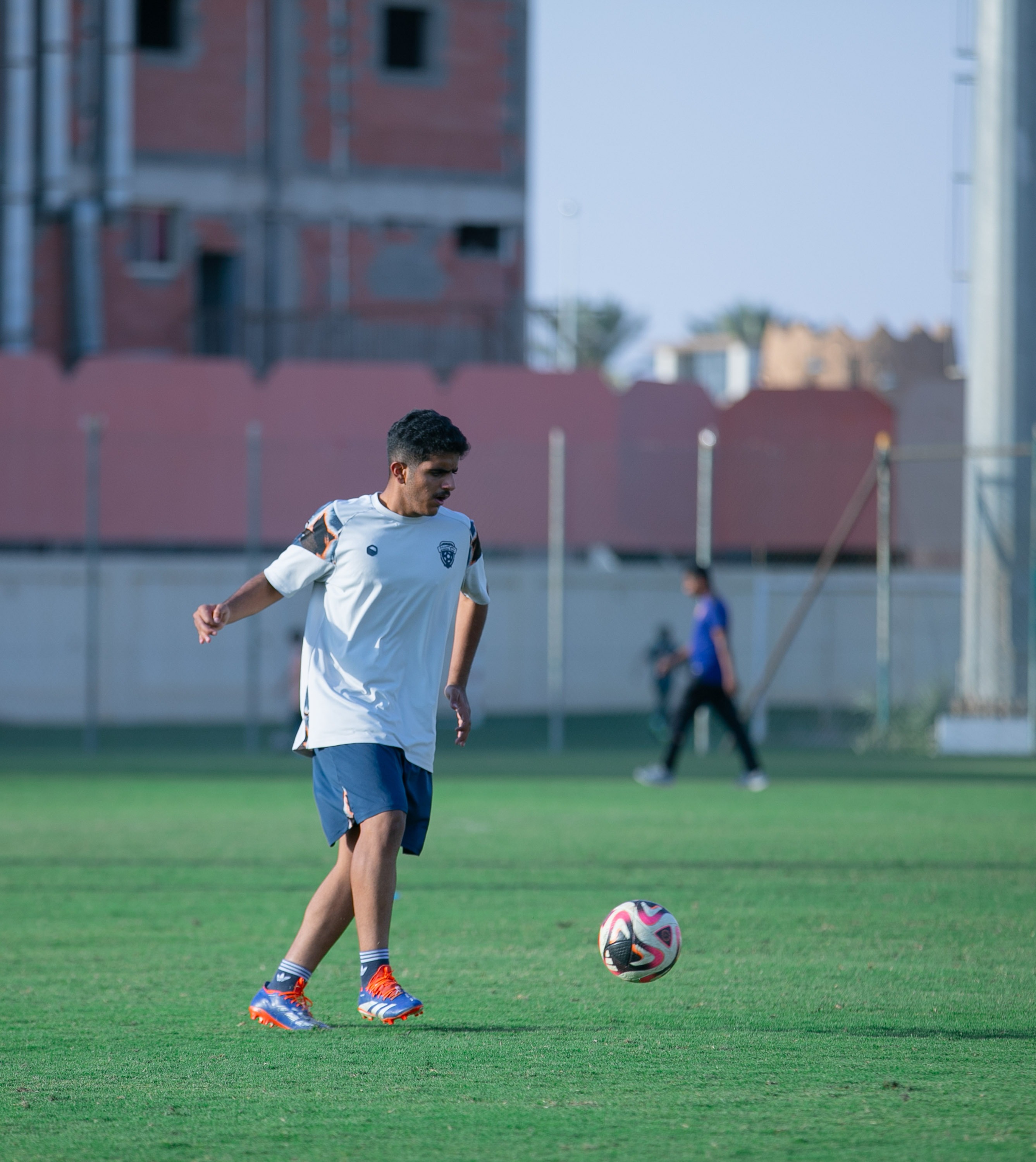 الفيحاء تحت 15 سنة يجري تمرينه الرئيس لمواجهة نظيره نادي الطائي