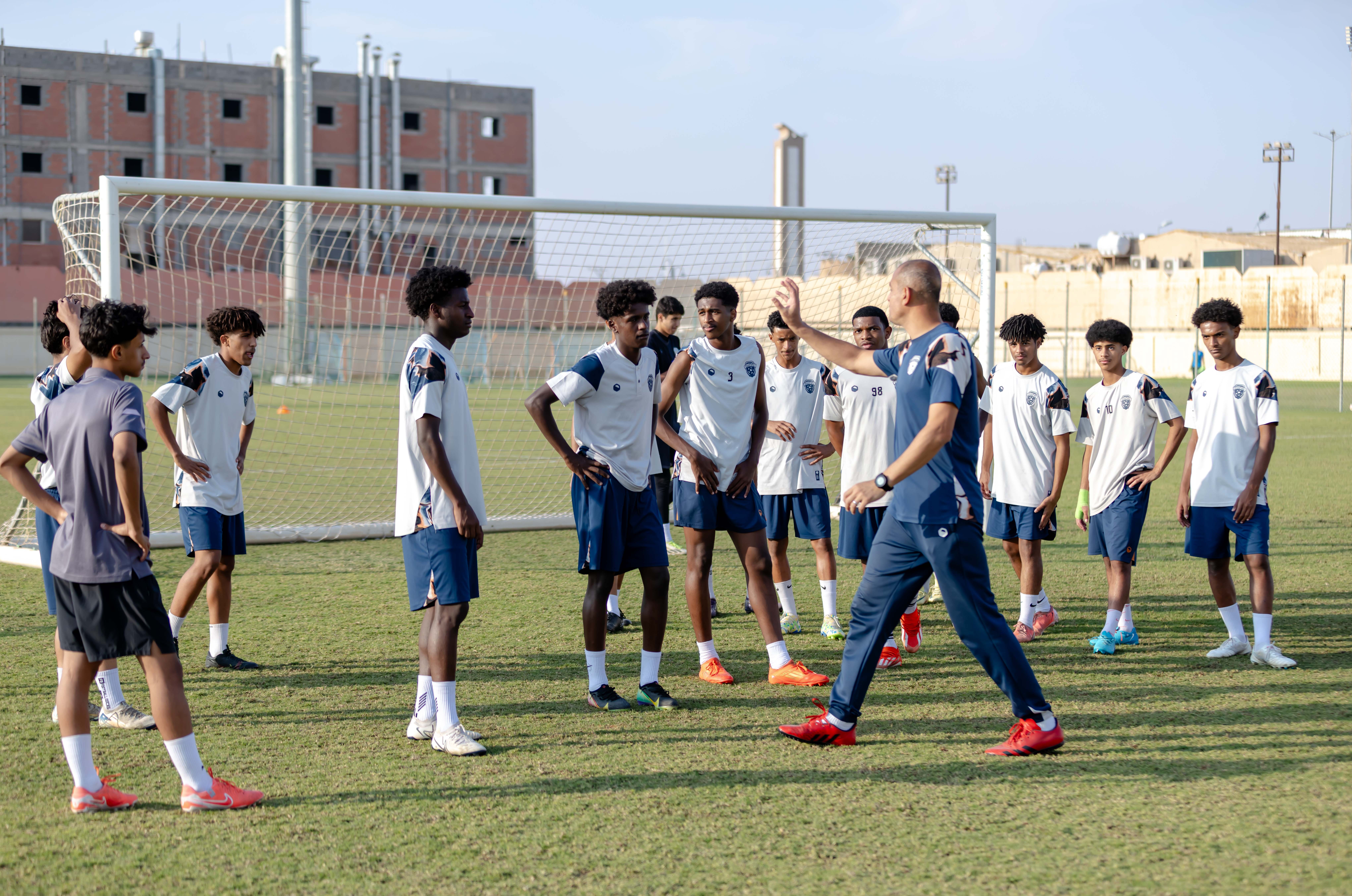 الفيحاء تحت 17 سنة يواصل تحضيراته لمواجهة نظيره نادي هجر لمواجهة هجر
