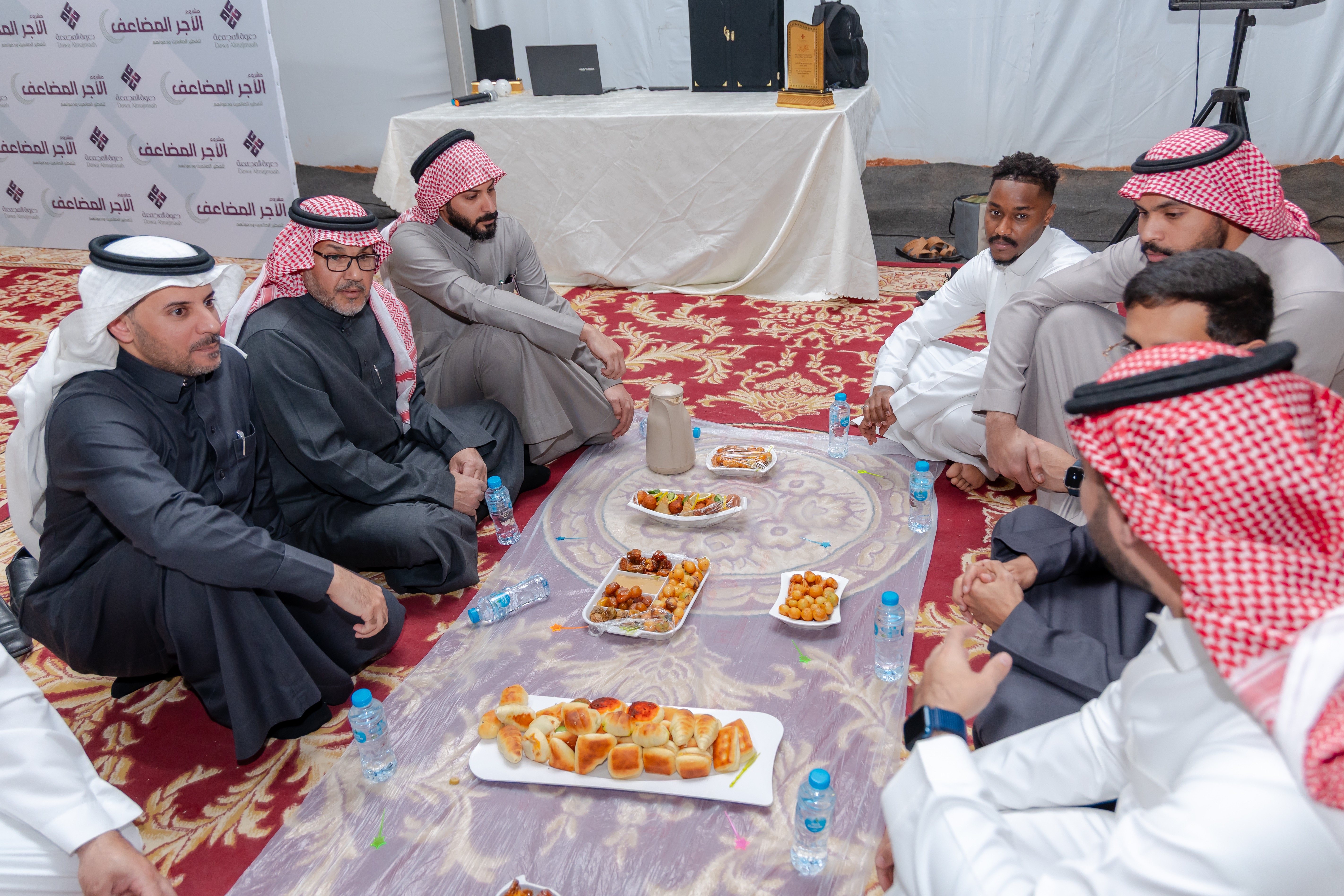 الفيحاء يشارك في الافطار الجماعي لجمعية الدعوة