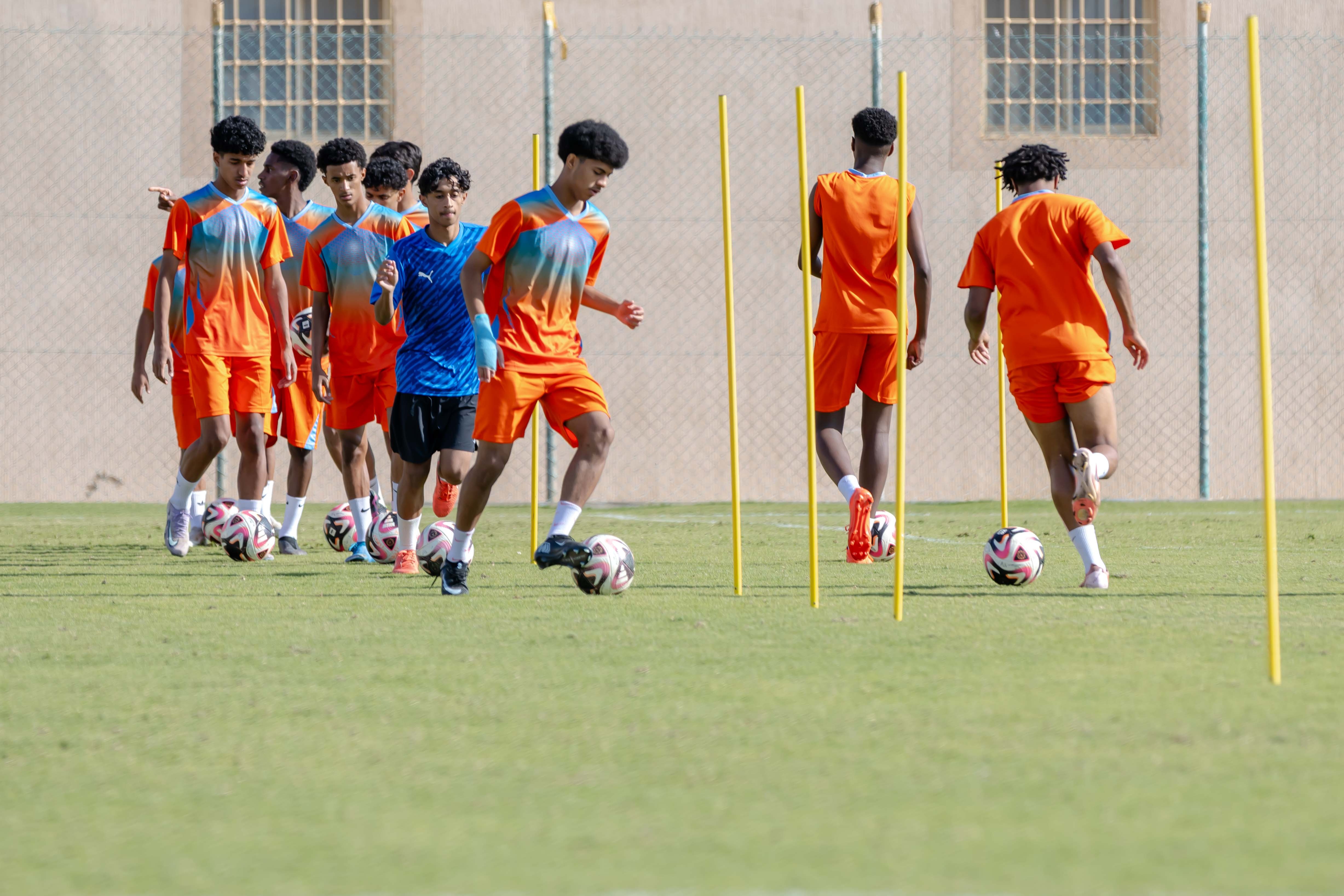 الفيحاء تحت 17 سنة يجري تمرينه الرئيس لمواجهة نظيره نادي القنفذة