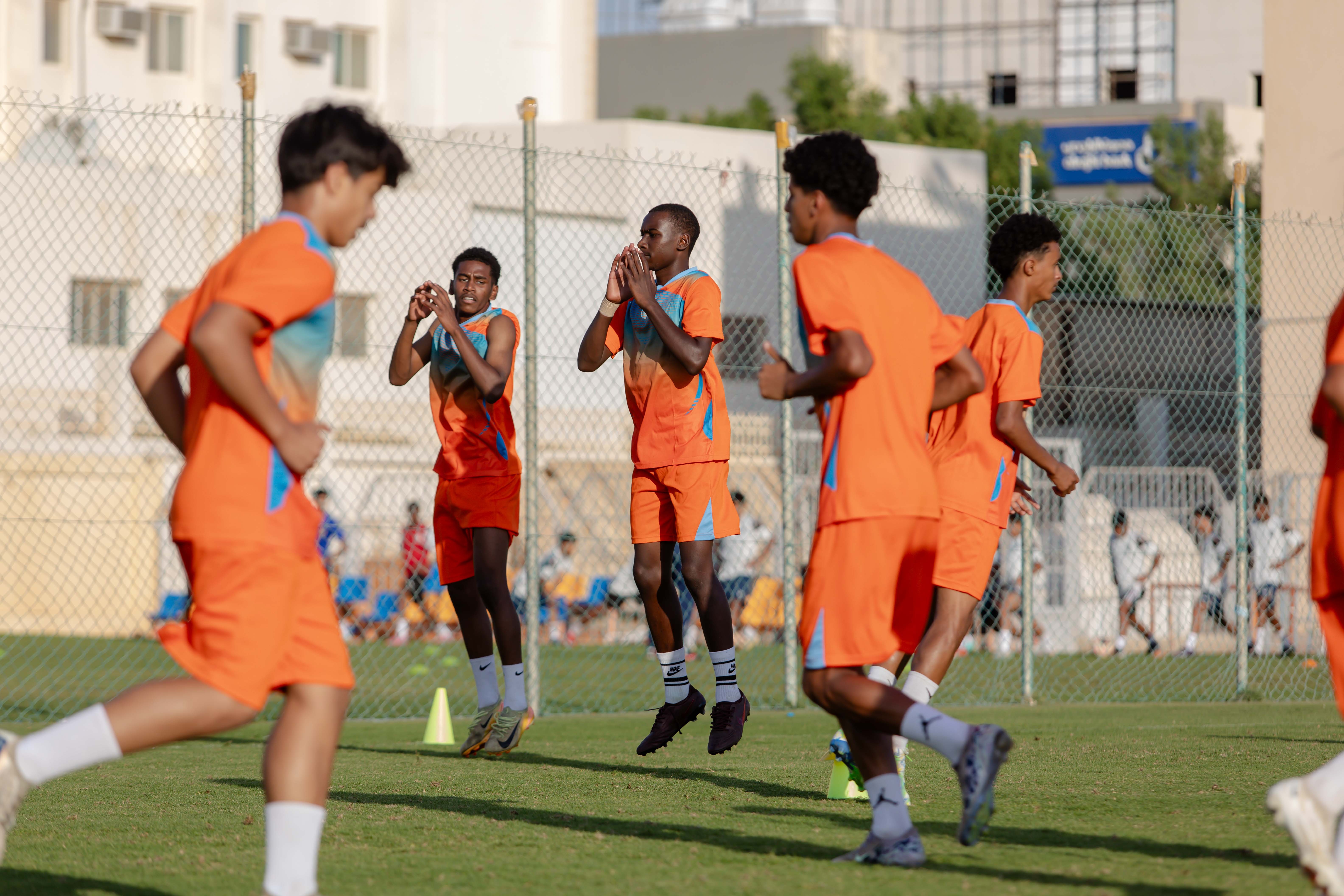 الفيحاء تحت 17 سنة يجري تمرينه الرئيس لمواجهة نظيره نادي الانصار