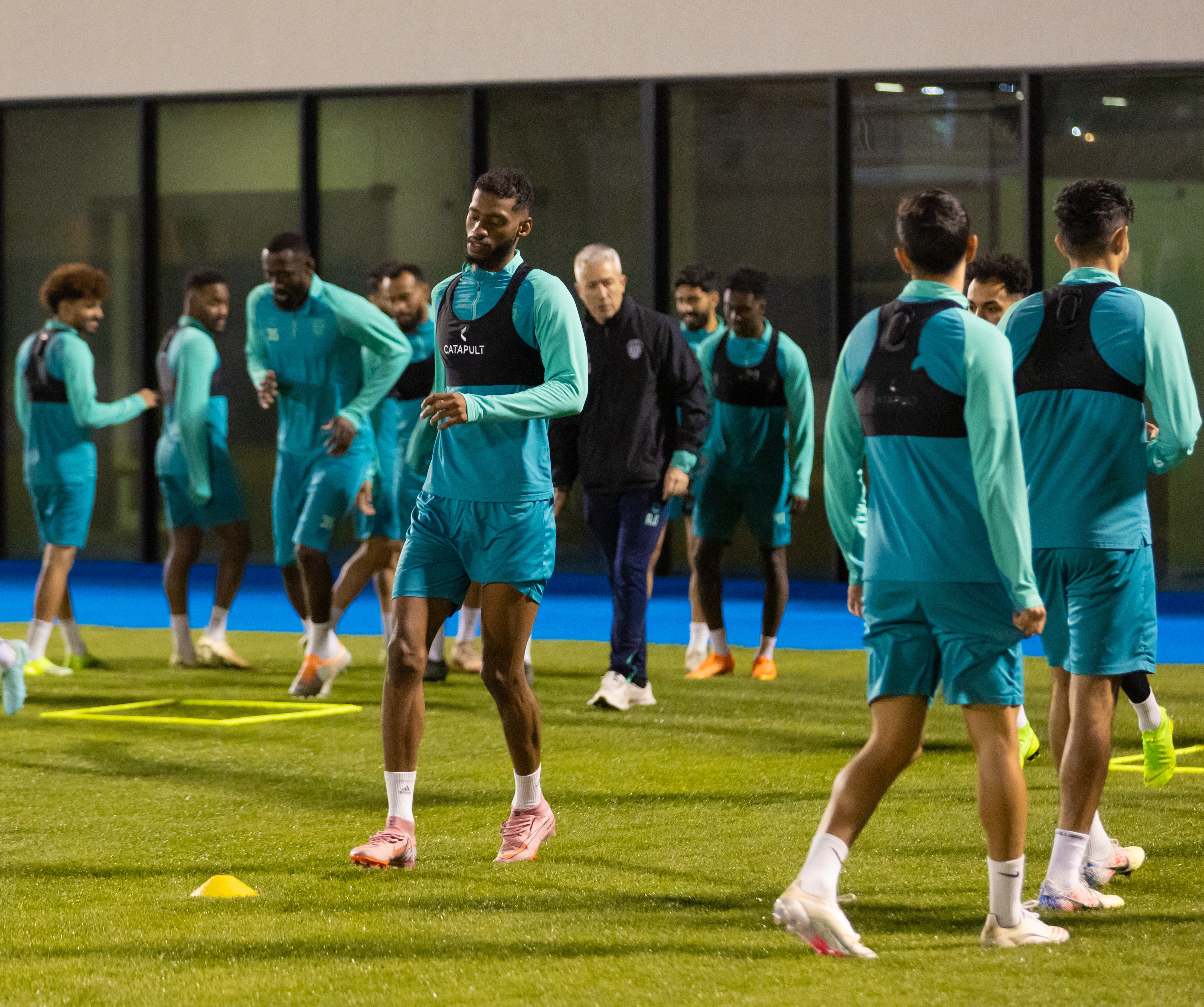 الفيحاء يجري مرانه الرئيس لمواجهة الأخدود