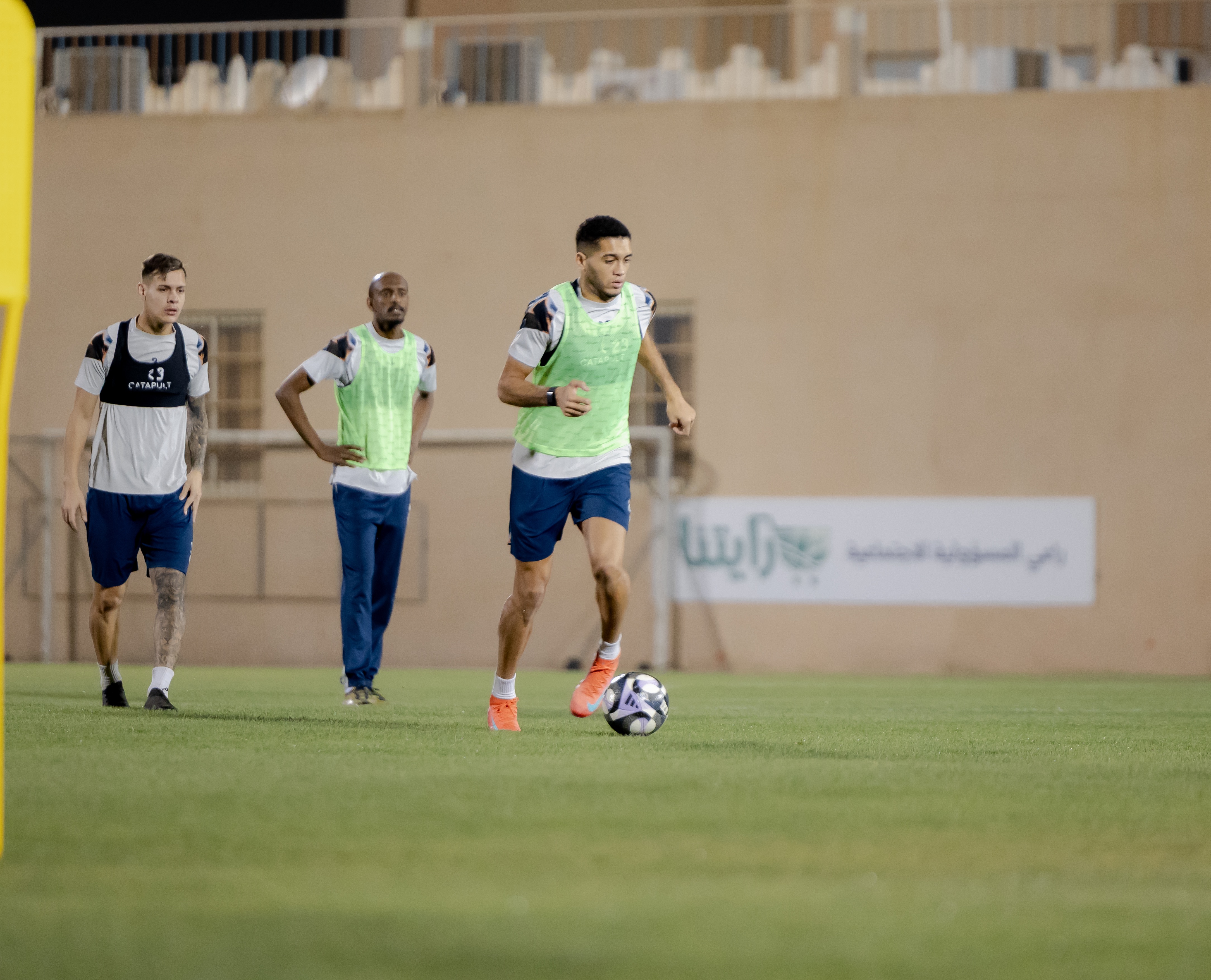 الفيحاء يجري مرانه الرئيس استعداداً لمواجهة العروبة