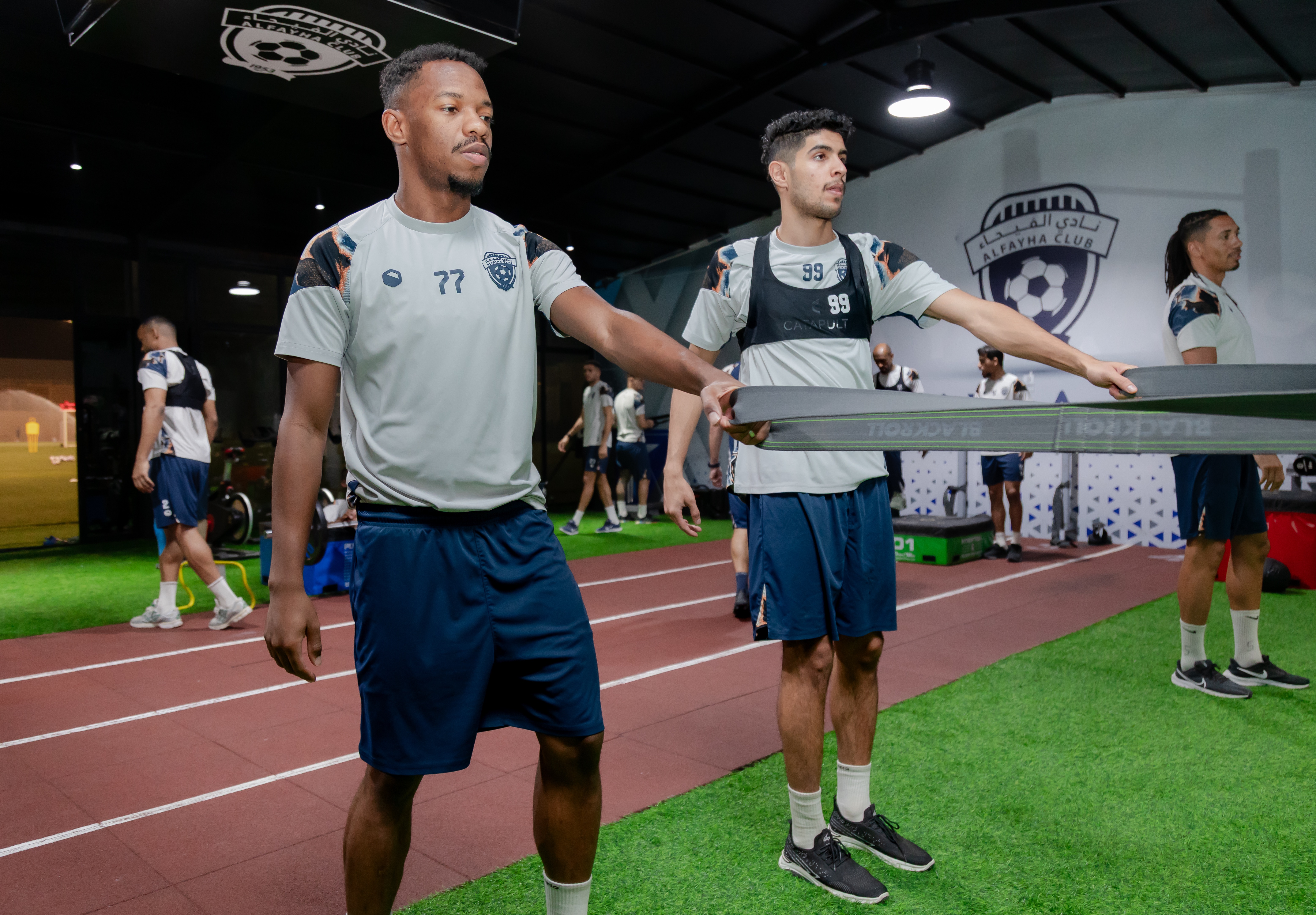 الفيحاء يواصل استعداداته لمواجهة العروبة بحصة تكتيكية