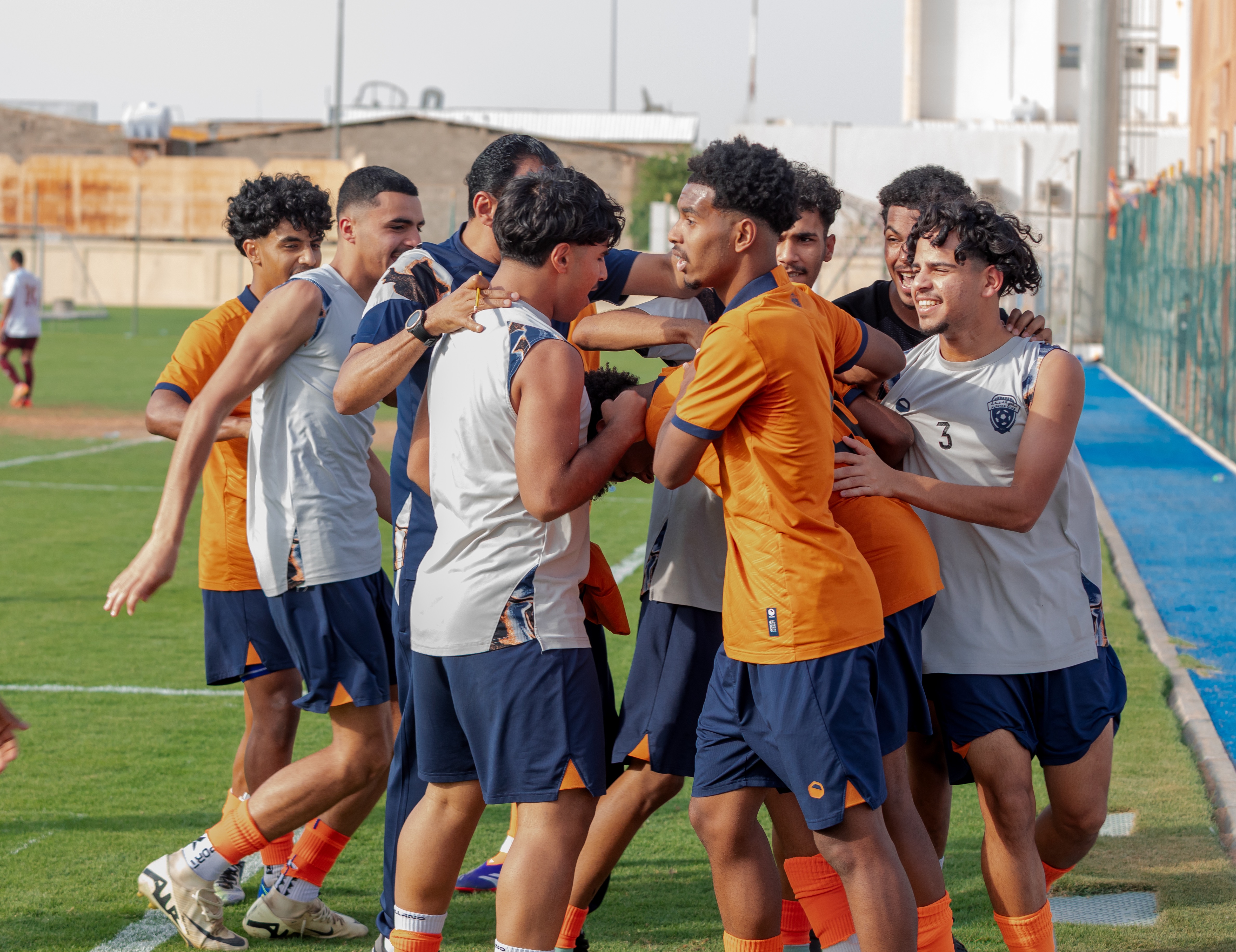 الفيحاء تحت 17 سنة يكسب لقاء نظيره نادي الفيصلي باربعة اهداف نظيفة