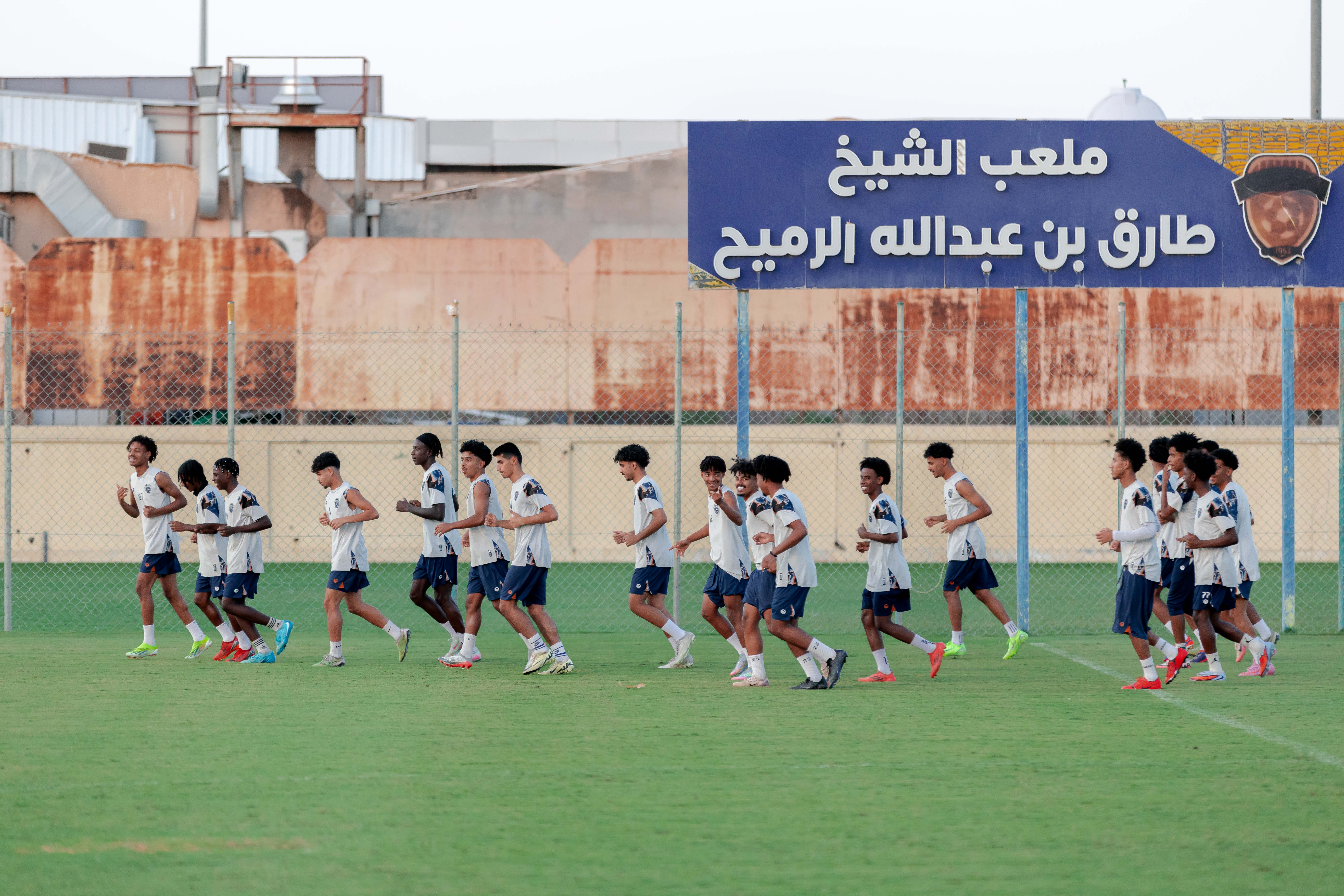 الفيحاء تحت 18 سنة يجري تمرينه الرئيس لمواجهة نظيره نادي الاتحاد
