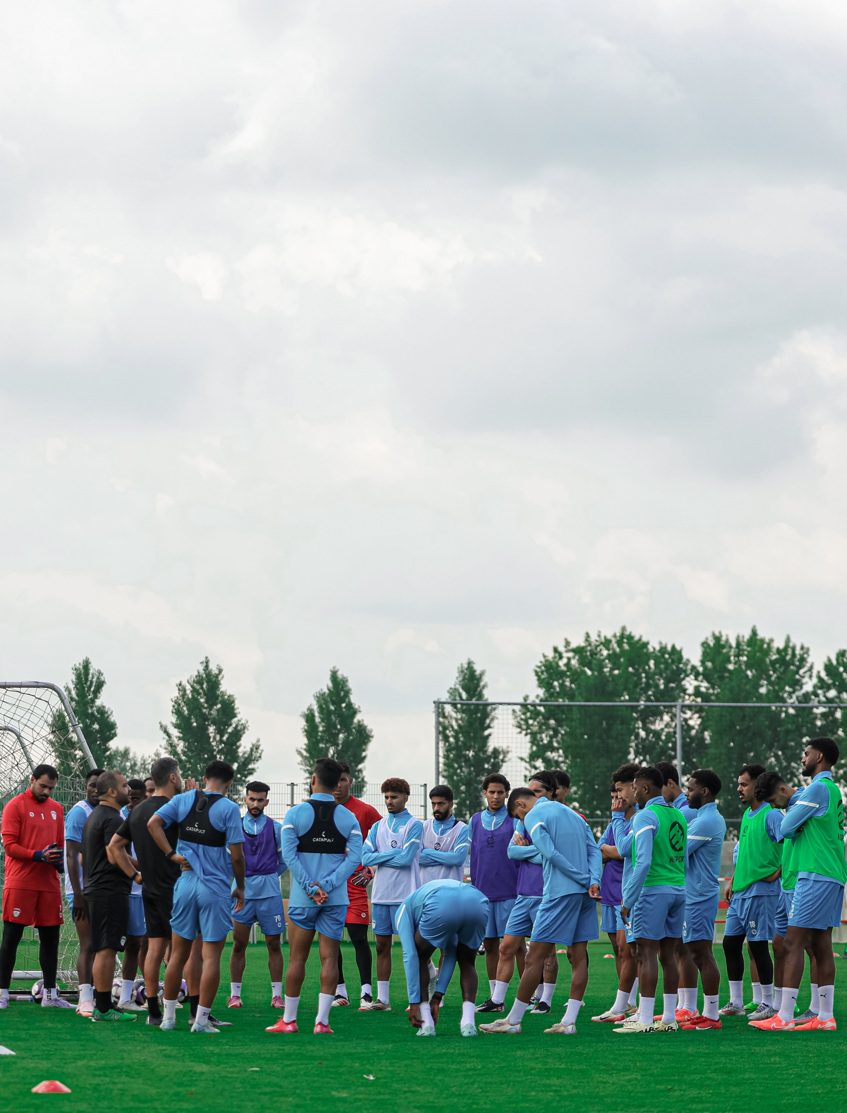 الفهود يرفعون وتيرة التحضيرات في ثاني أيام معسكرهم بهولندا