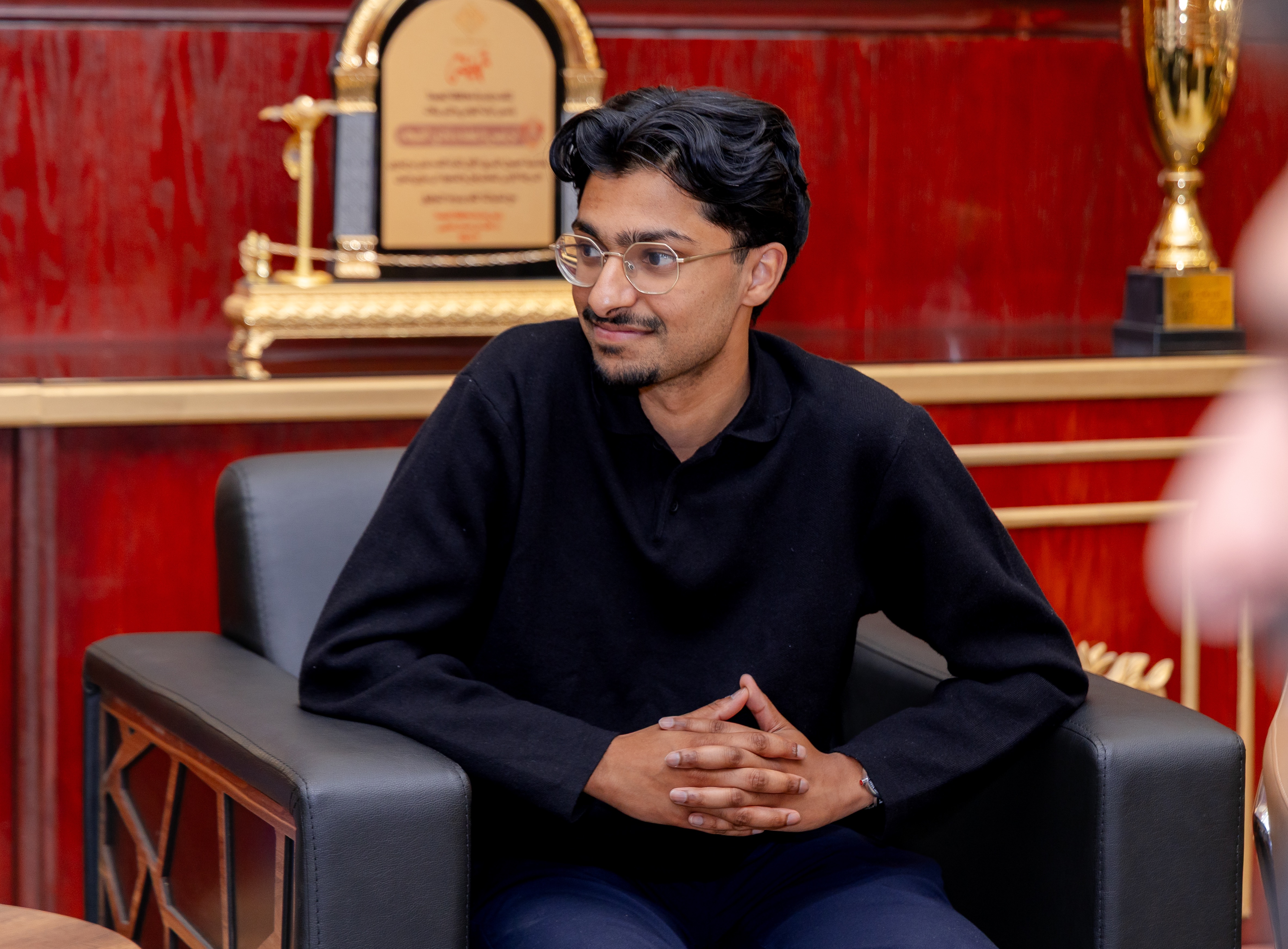 المدير الرياضي برابطة دوري المحترفين السيد مايكل إيمينالو يزور الفيحاء