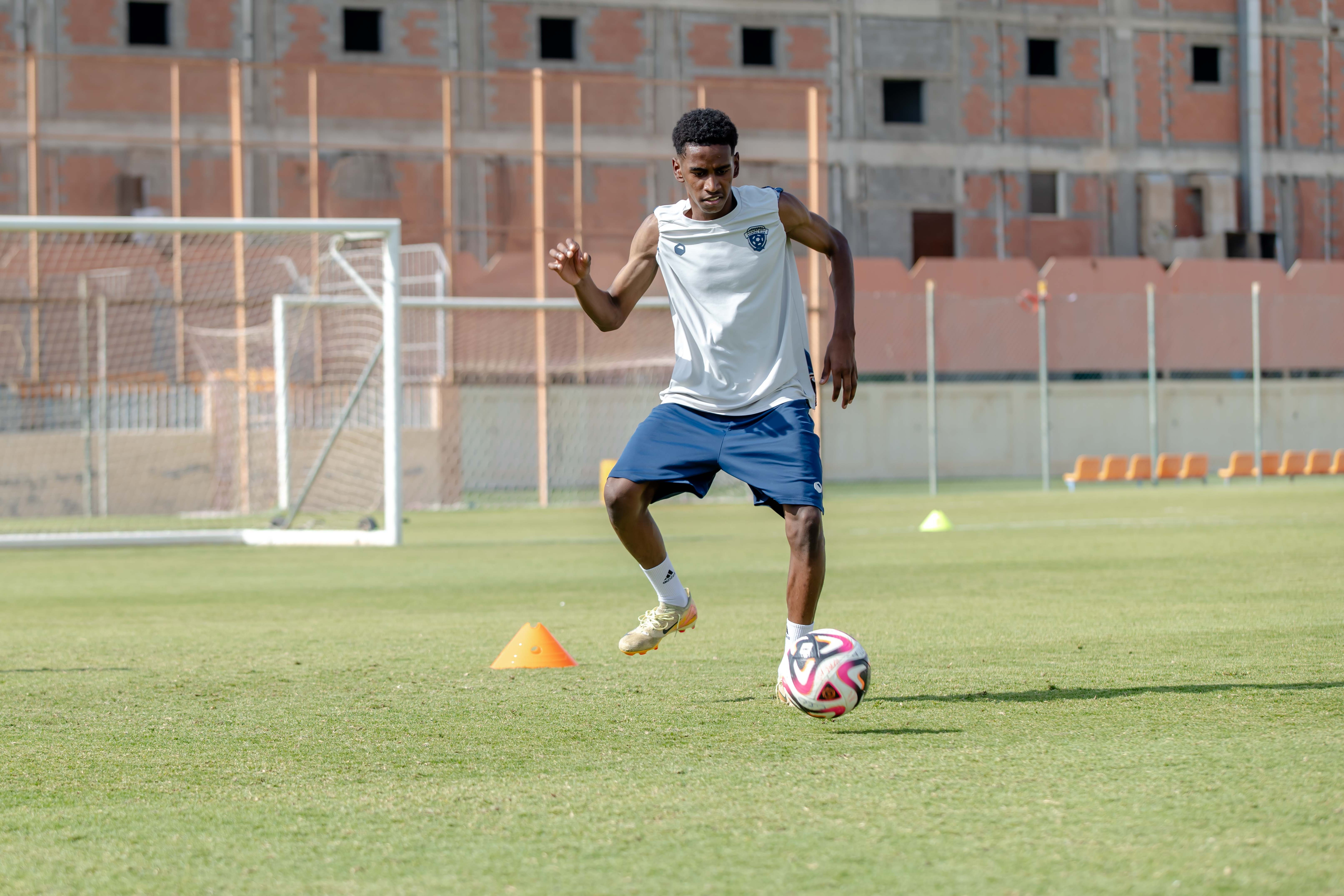 الفيحاء تحت 17 سنة يجري تمرينه الرئيس لمواجهة نظيره نادي الامجاد