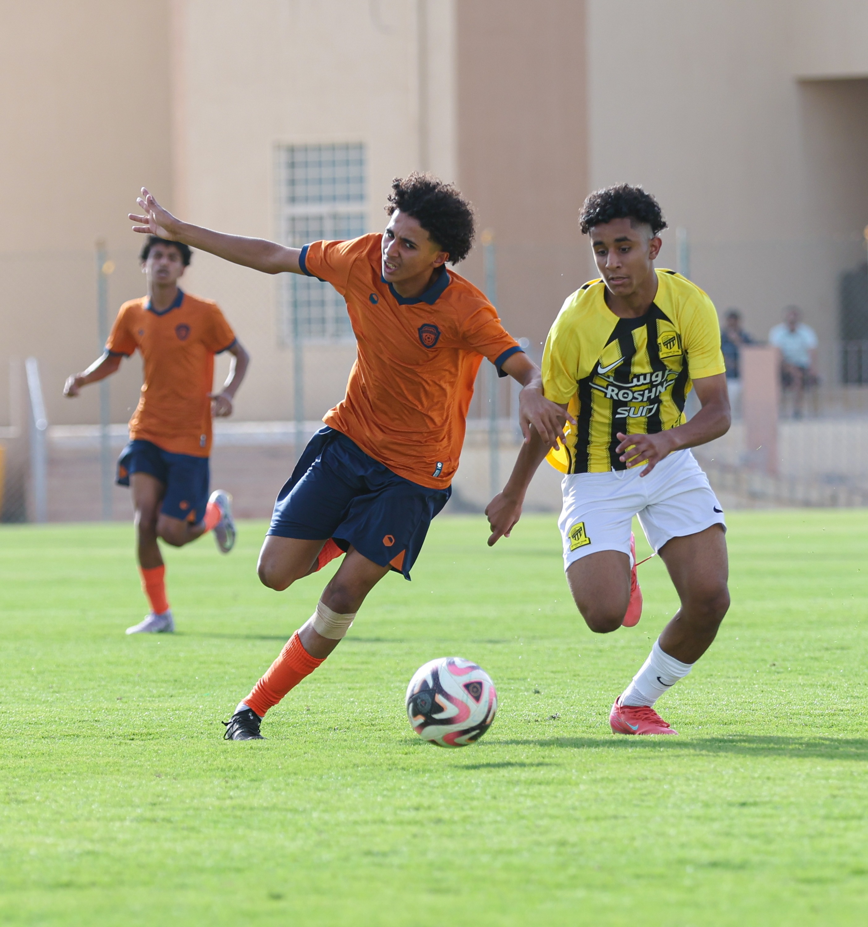 الفيحاء تحت 16 سنة يكسب لقاء نظيره نادي الاتحاد