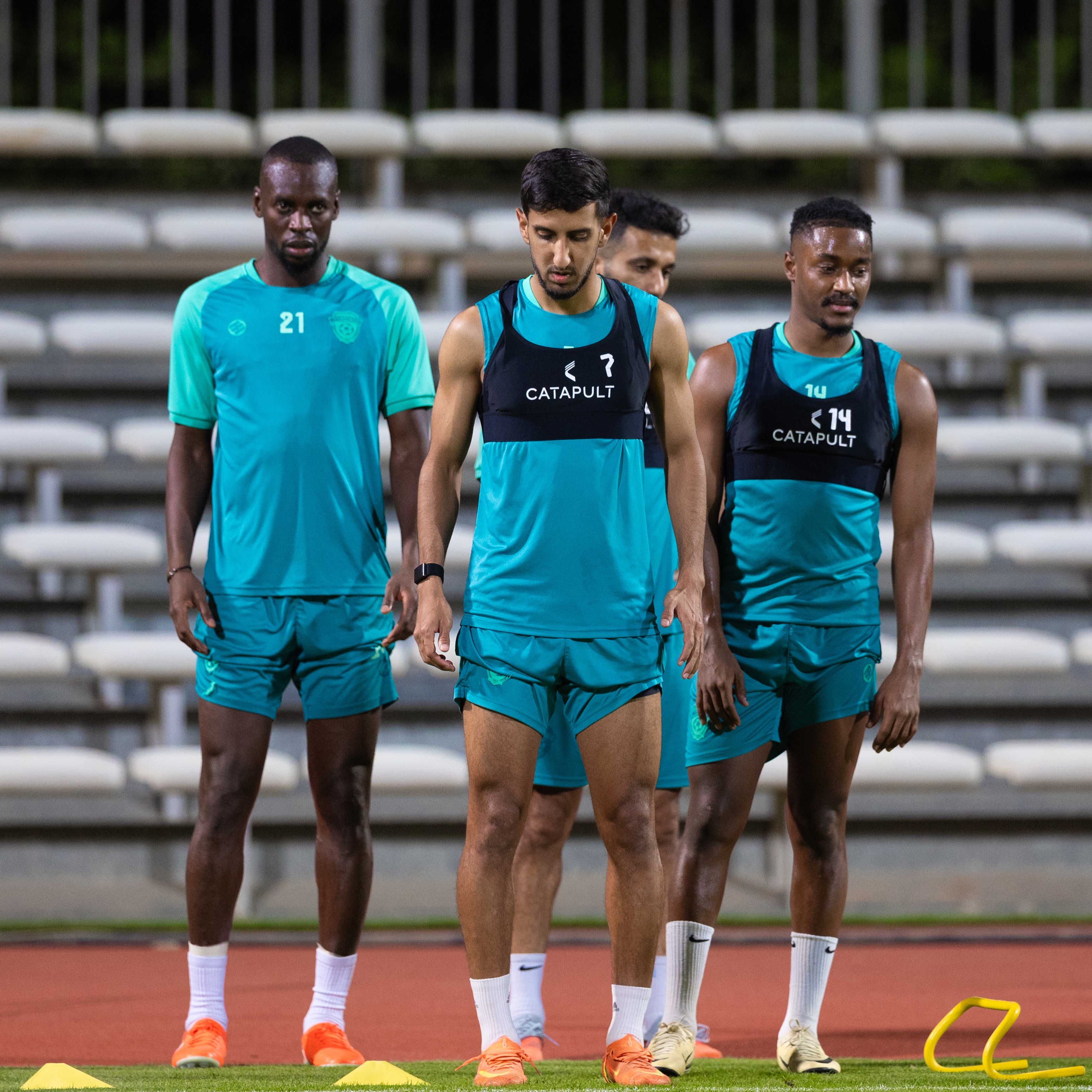 الفيحاء يجري مرانه الرئيس لمواجهة الشباب