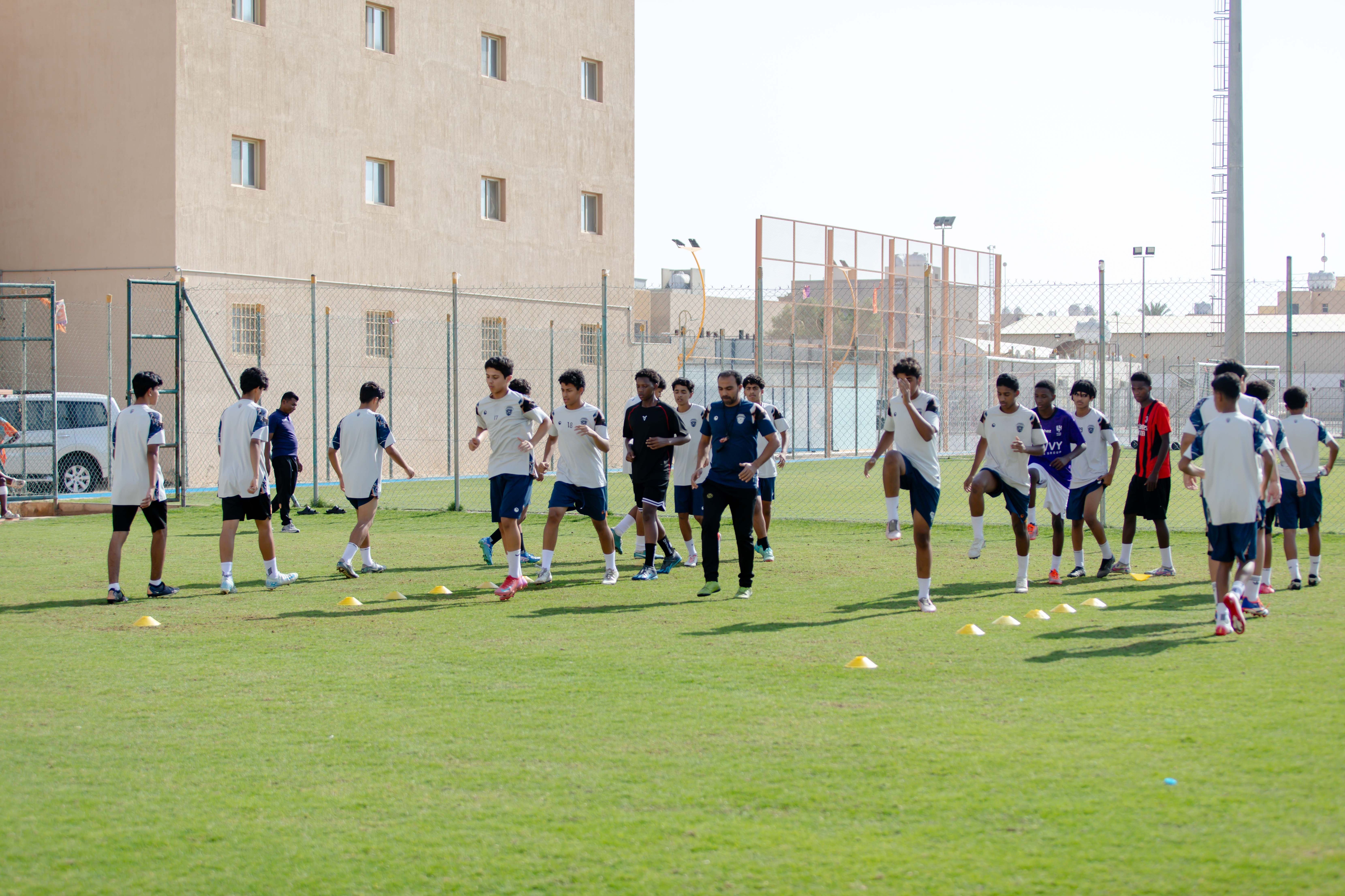 الفيحاء تحت 15 سنة يواصل تحضيراتة لمواجهة نظيره نادي الفتح