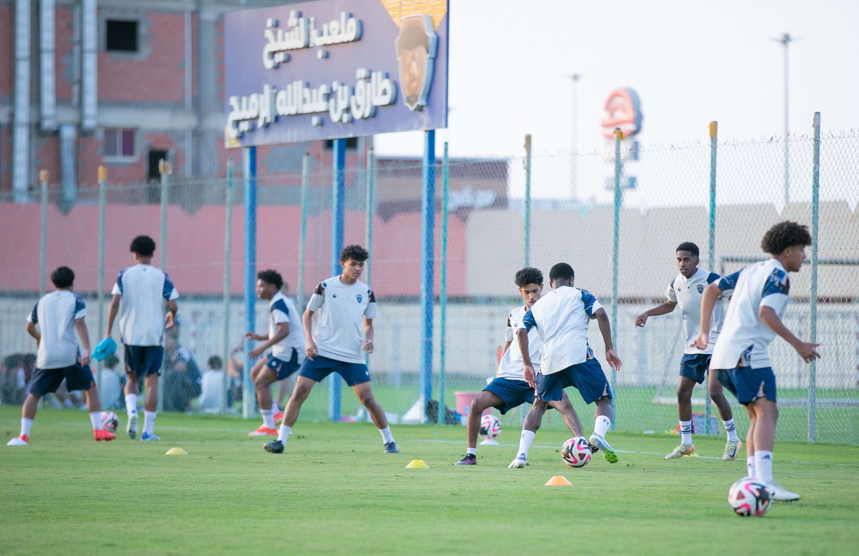 الفيحاء تحت 17 سنة يواصل تحضيراته اليومية لمواجهة نظيره نادي الجيل