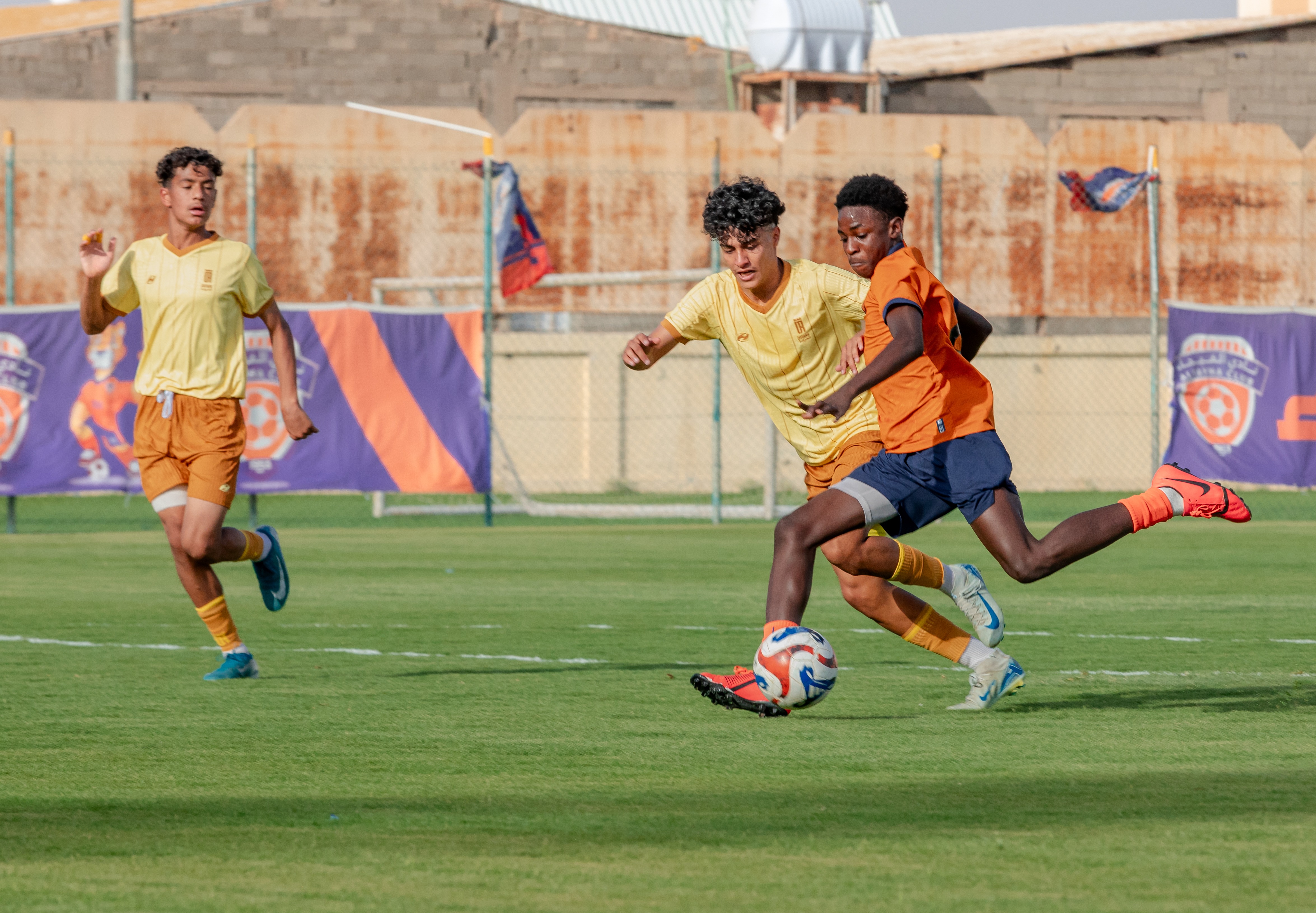 الفيحاء تحت 17 سنة يكسب لقاء نظيره نادي العروبة