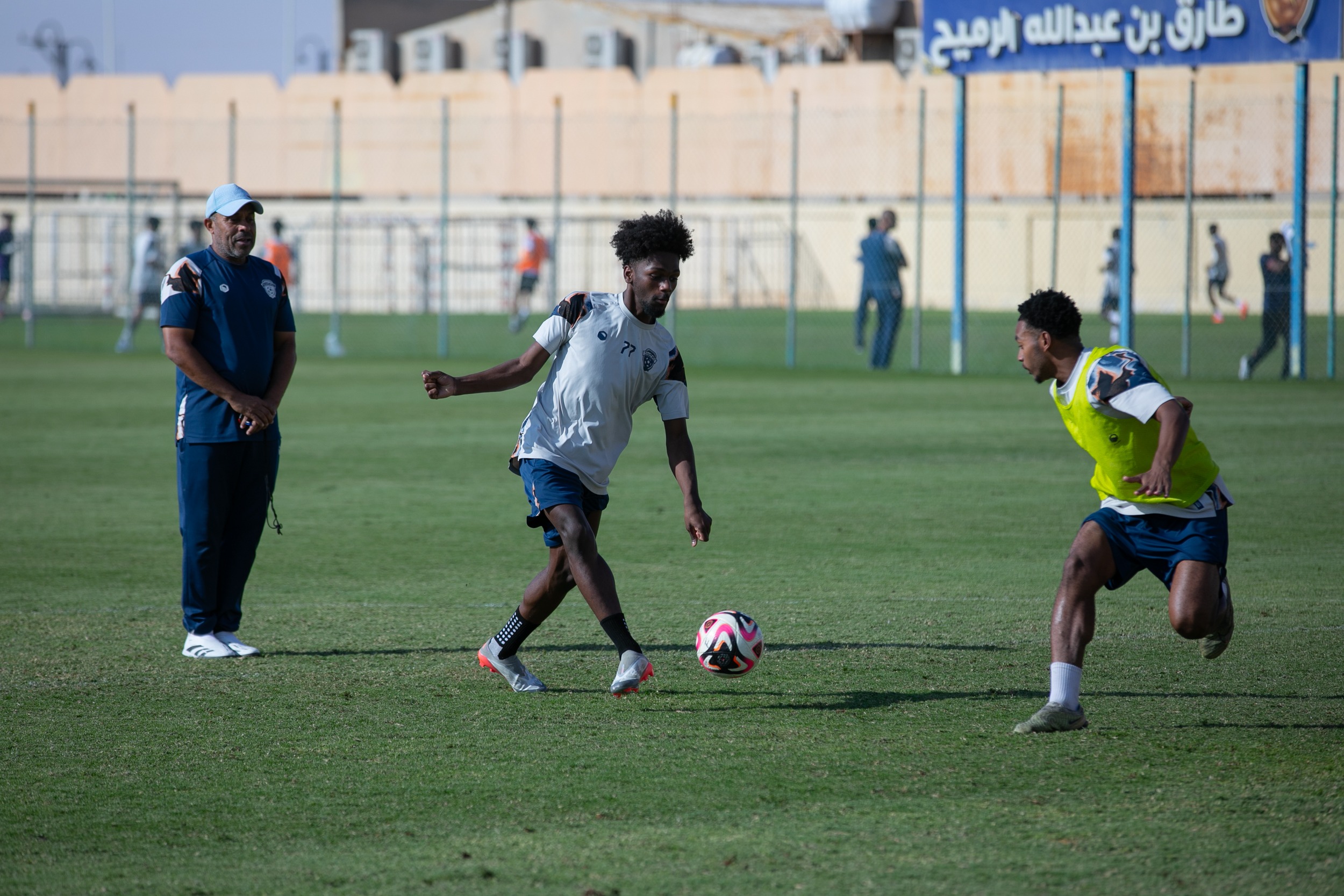 الفيحاء تحت 18 سنة يجري تمرينه الرئيس لمواجهة نظيره نادي النصر
