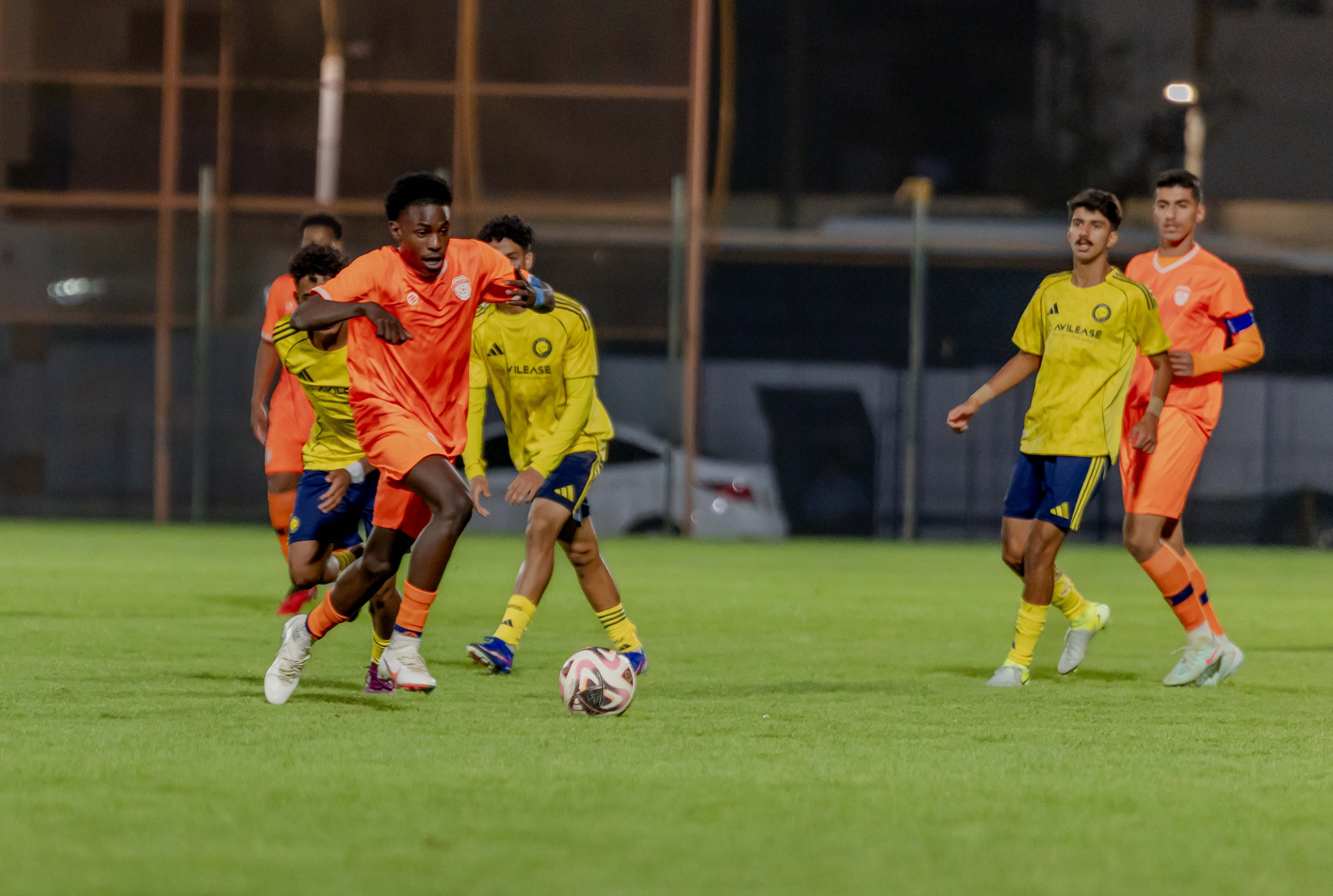 الفيحاء تحت 18 سنة يكسب لقاء نظيره نادي النصر