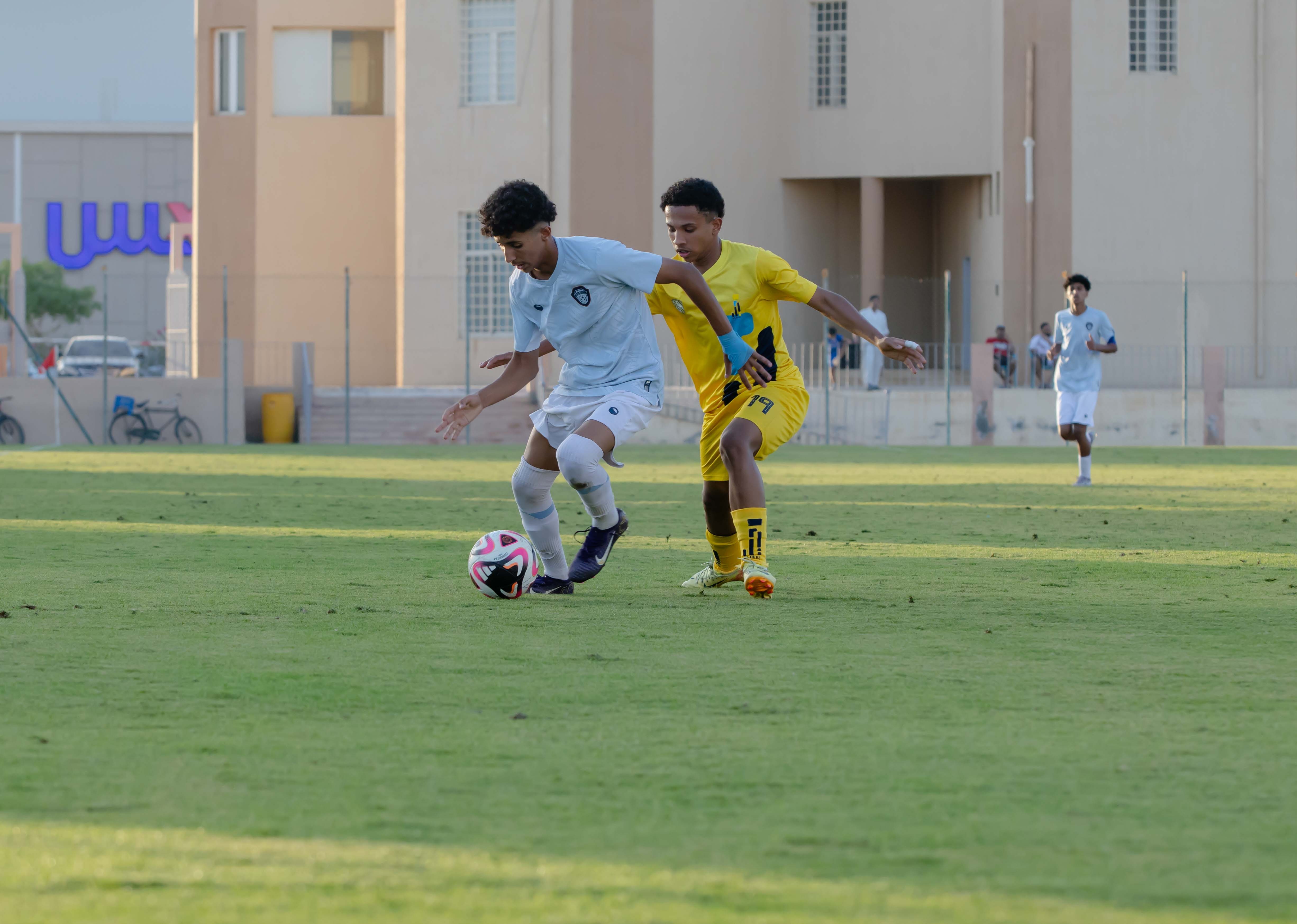 الفيحاء تحت 17 سنة يكسب لقاء نظيره نادي الجيل