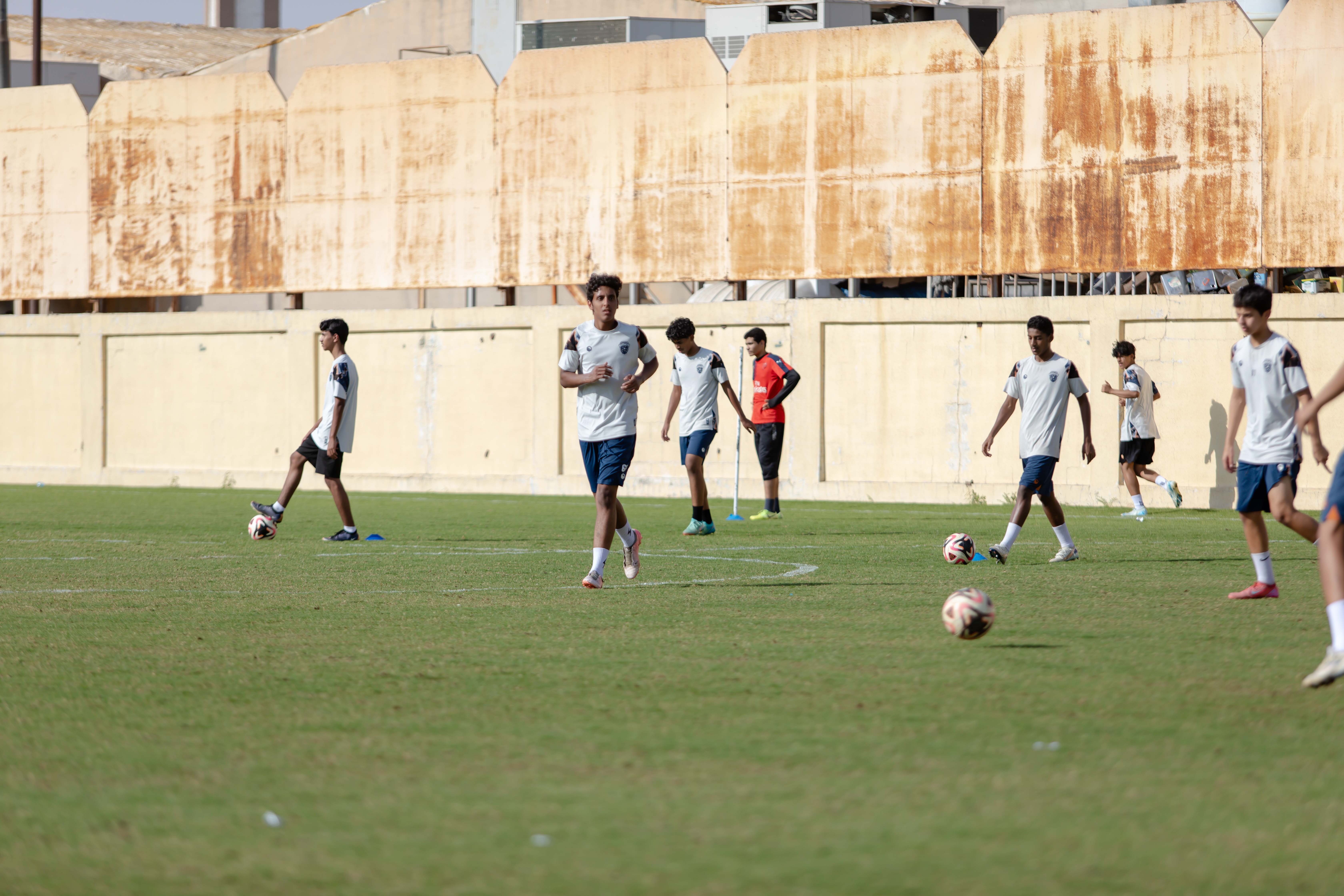 الفيحاء تحت 15 سنة يواصل تحضيراتة لمواجهة نظيره نادي الفتح