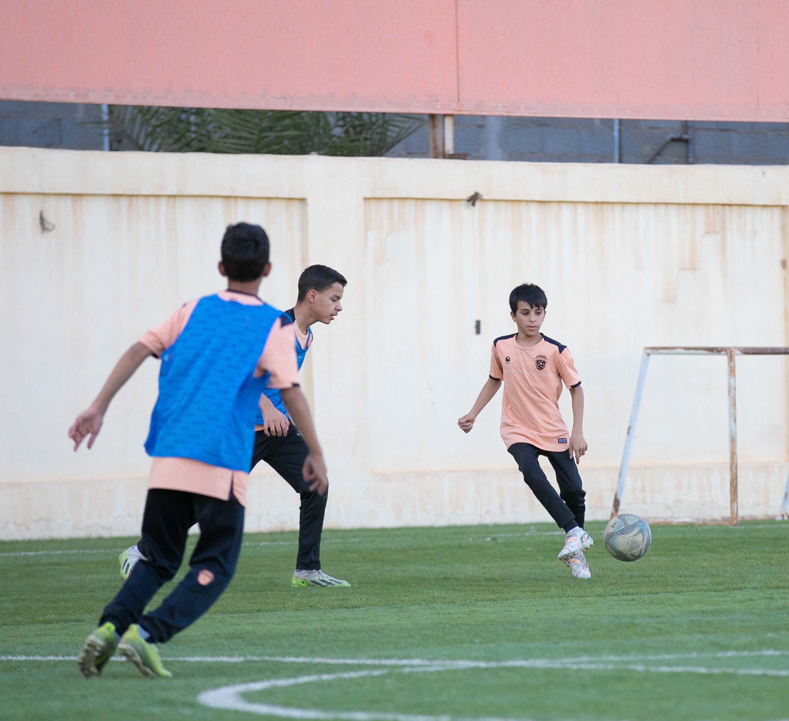 أكاديمية الفيحاء تواصل تدريباتها اليومية