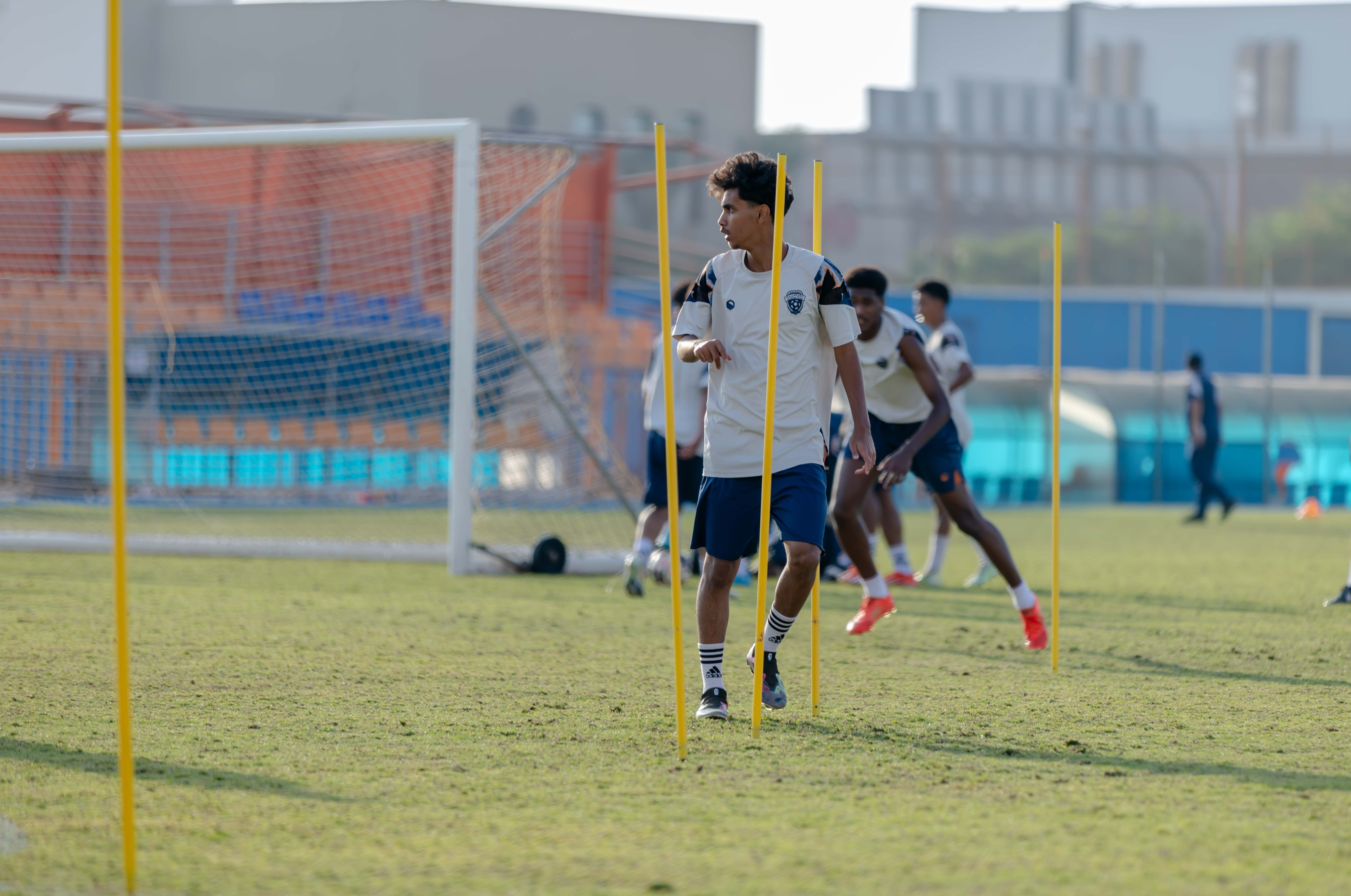 الفيحاء تحت 17 سنة يواصل تحضيراته لمواجهة نظيره نادي هجر لمواجهة هجر