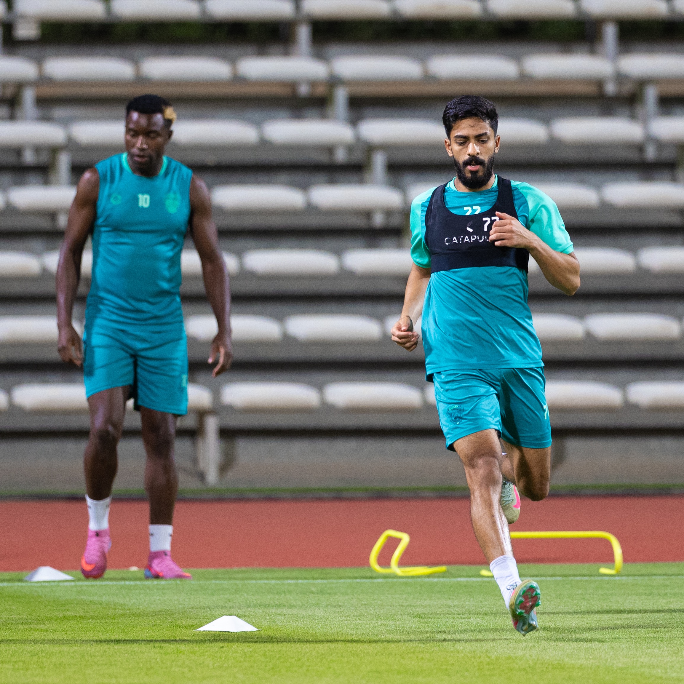 الفيحاء يجري مرانه الرئيس لمواجهة الشباب