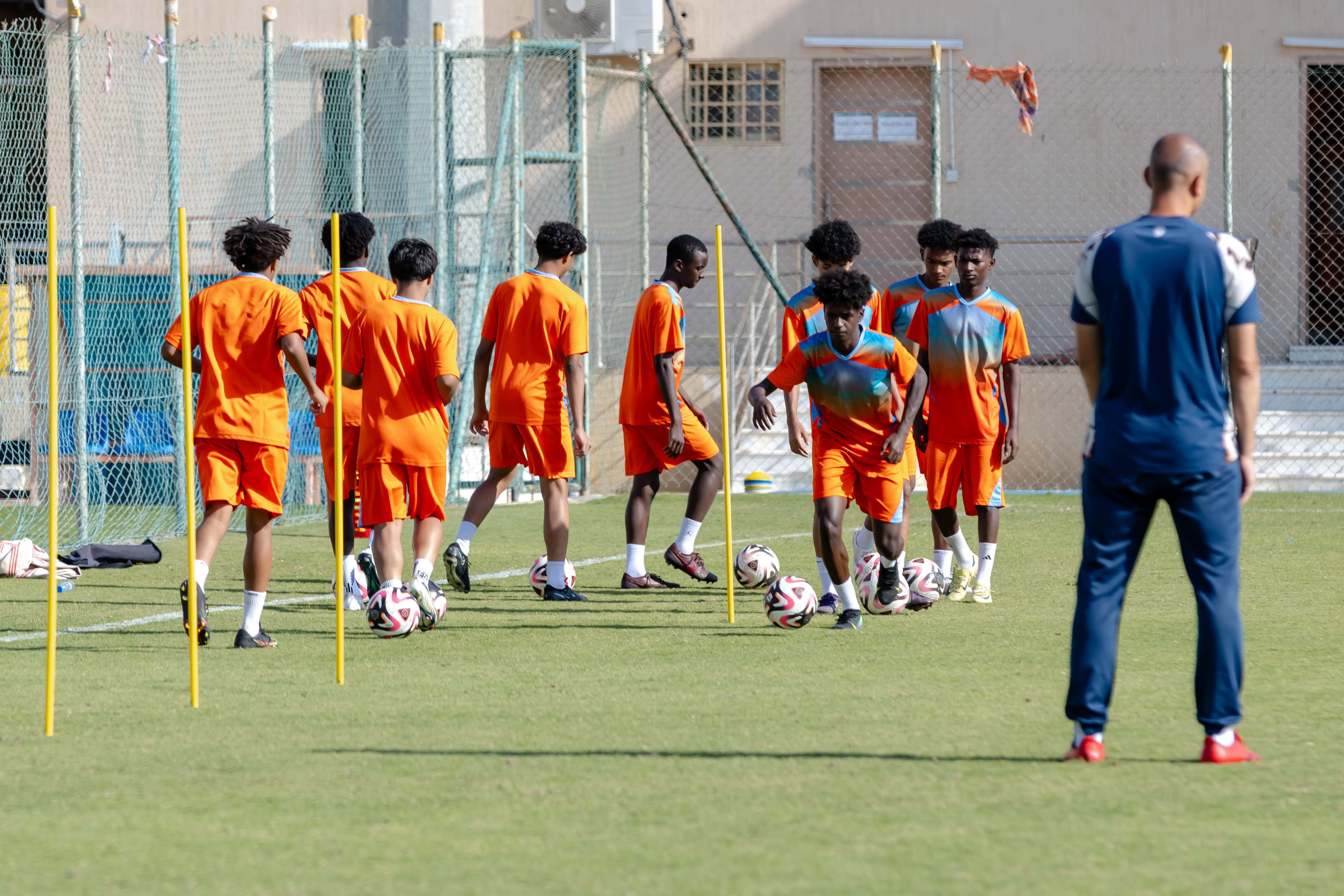 الفيحاء تحت 17 سنة يجري تمرينه الرئيس لمواجهة نظيره نادي القنفذة