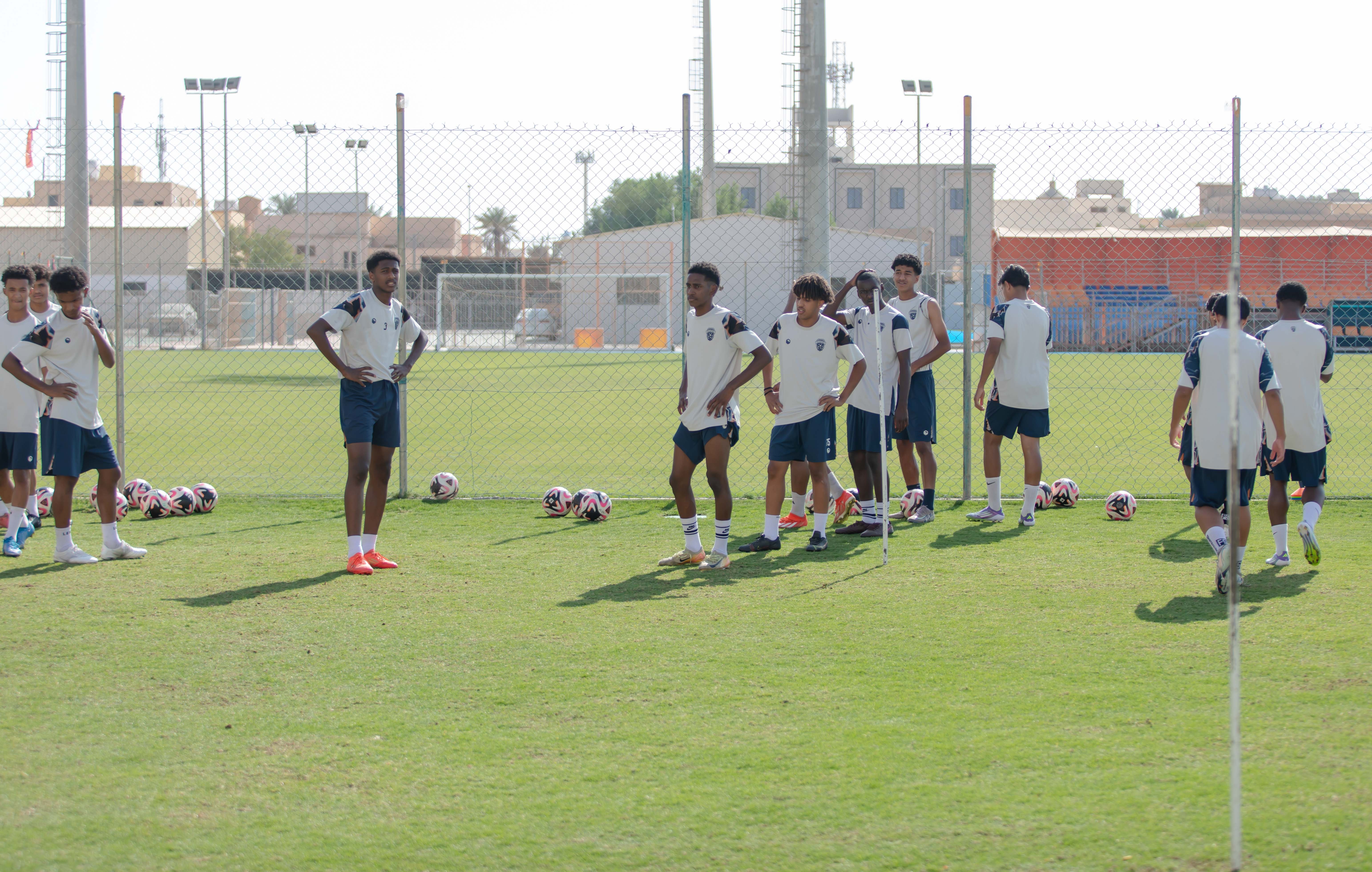 الفيحاء تحت 17 سنة يواصل تحضيراته اليومية لمواجهة نظيره نادي الشعلة