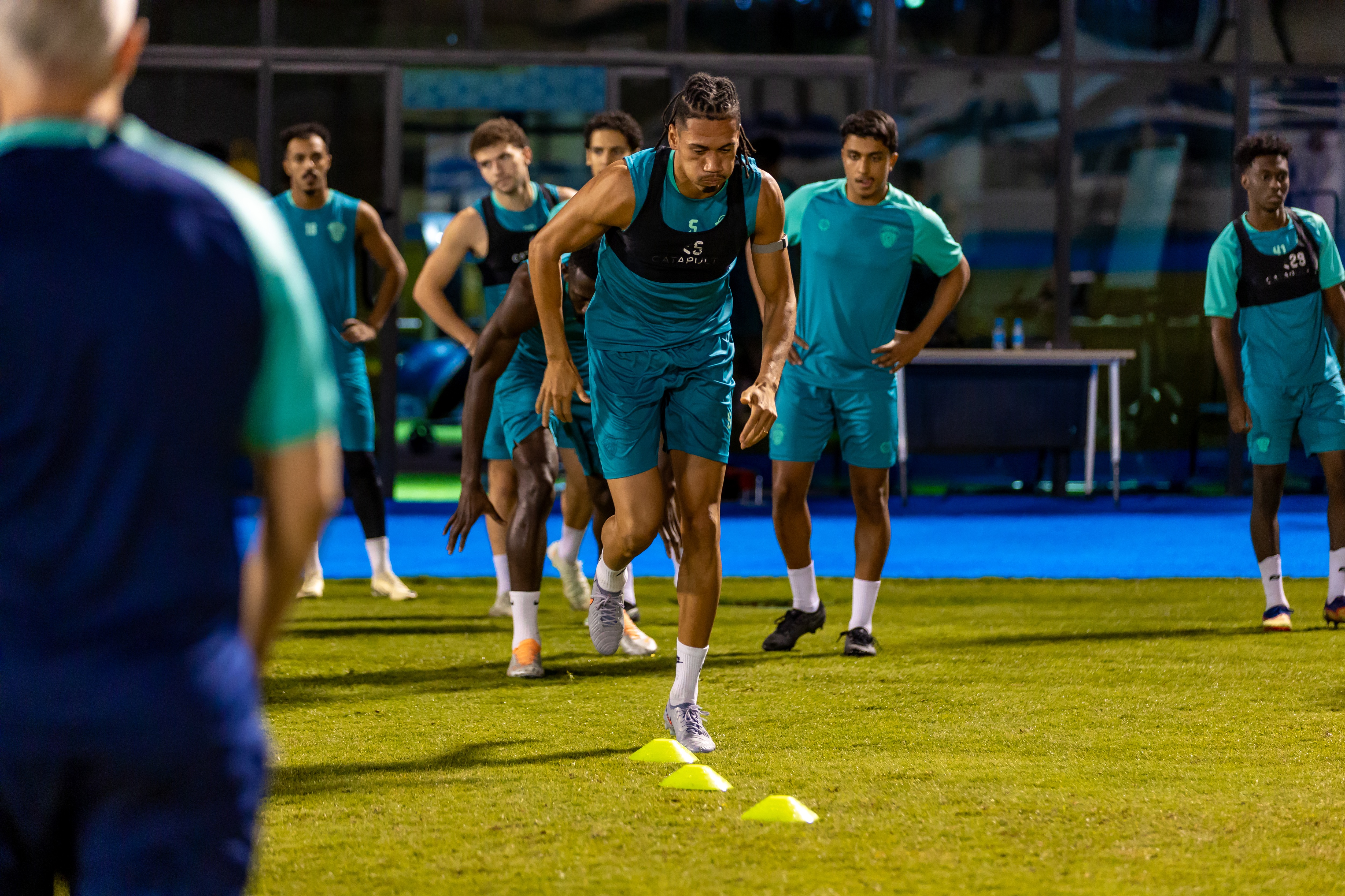 الفيحاء يواصل تحضيراته بحصة تكتيكية استعدادًا لمواجهة النصر