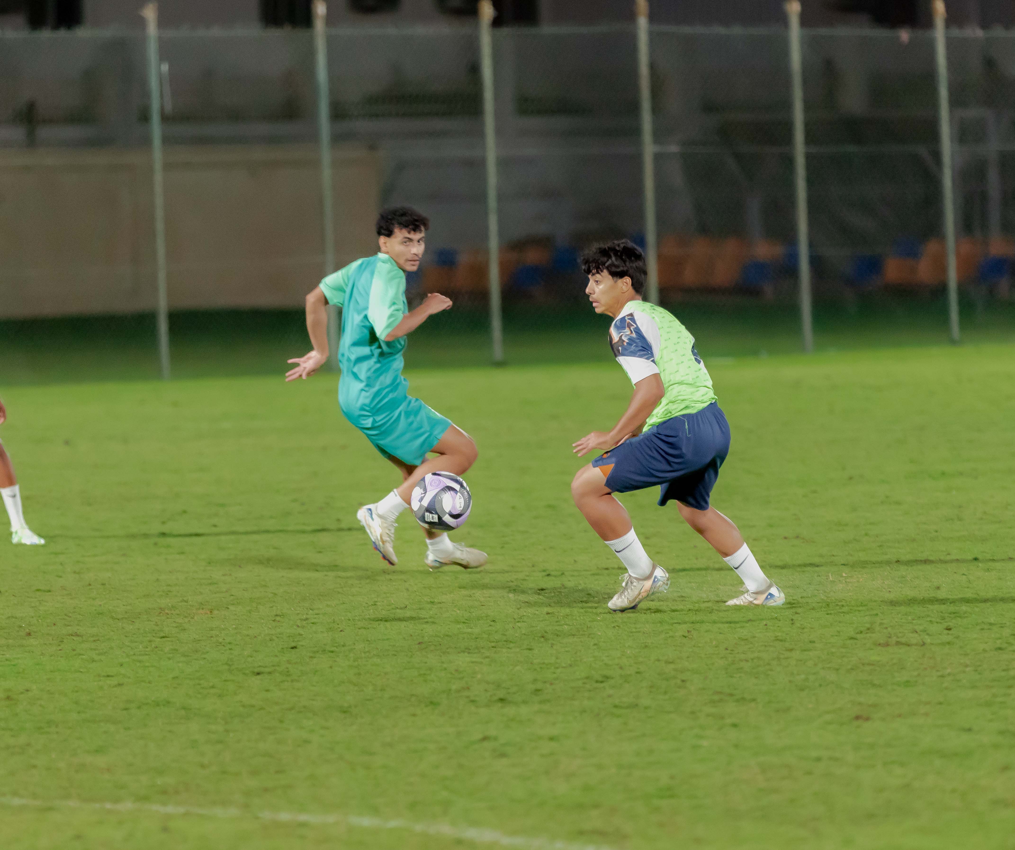 الفيحاء تحت 21 عام يجري تمرينه الرئيس استعداداً لملاقاة العدالة