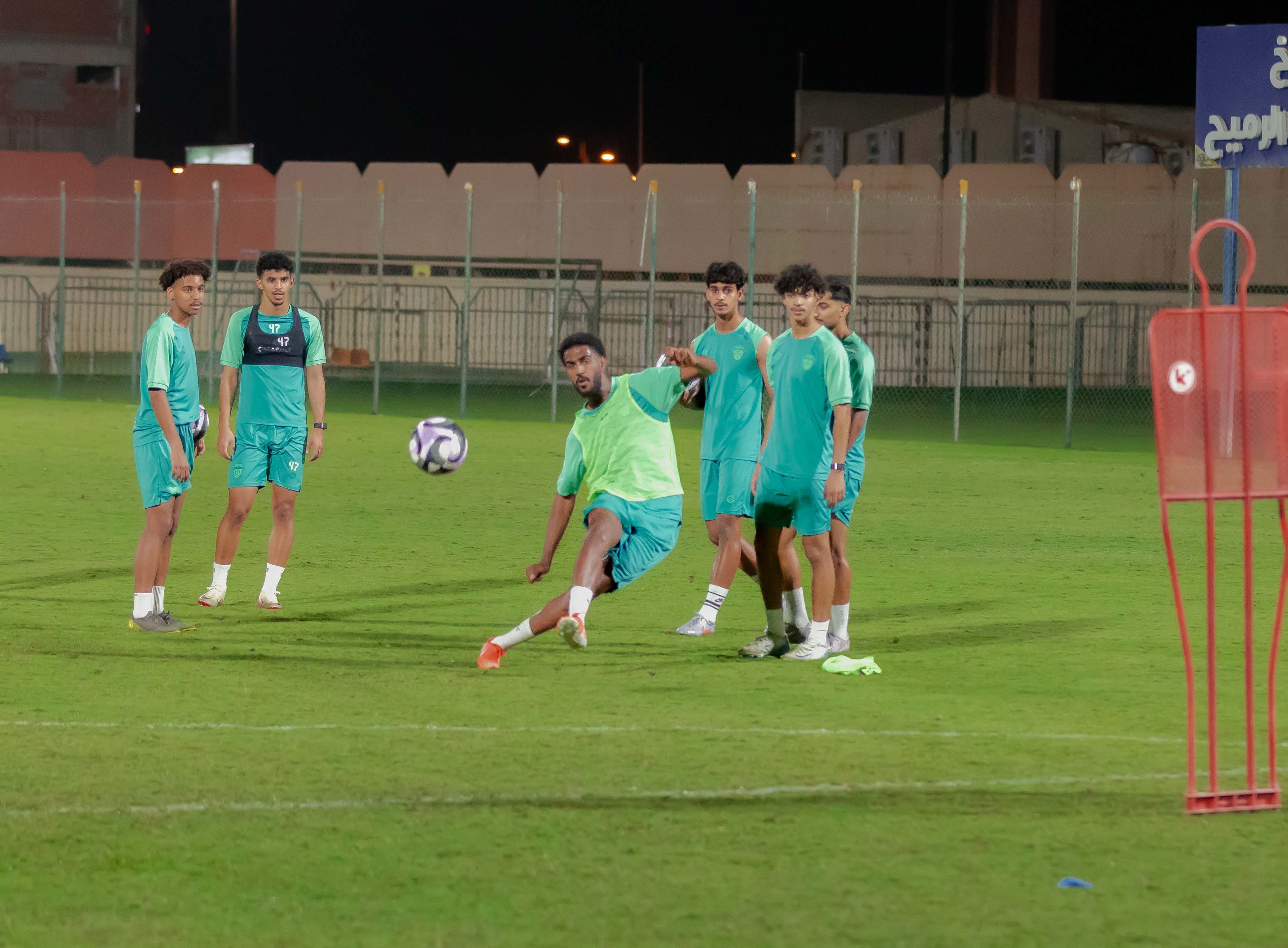 الفيحاء تحت 21 عام يجري تمرينه الرئيس استعداداً لملاقاة العدالة