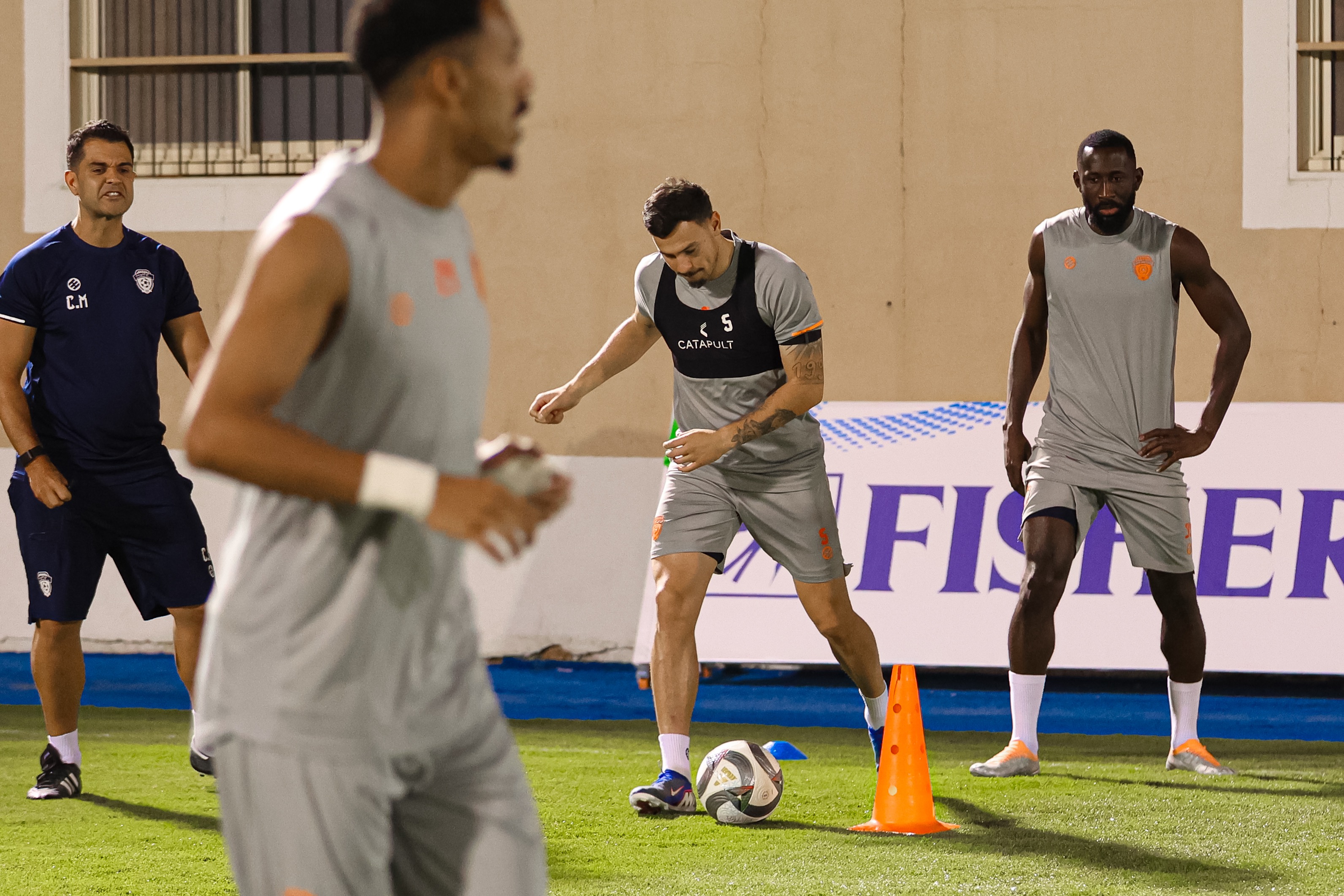 الفيحاء يجري تمرينه الرئيس استعداداً لمواجهة الإتحاد
