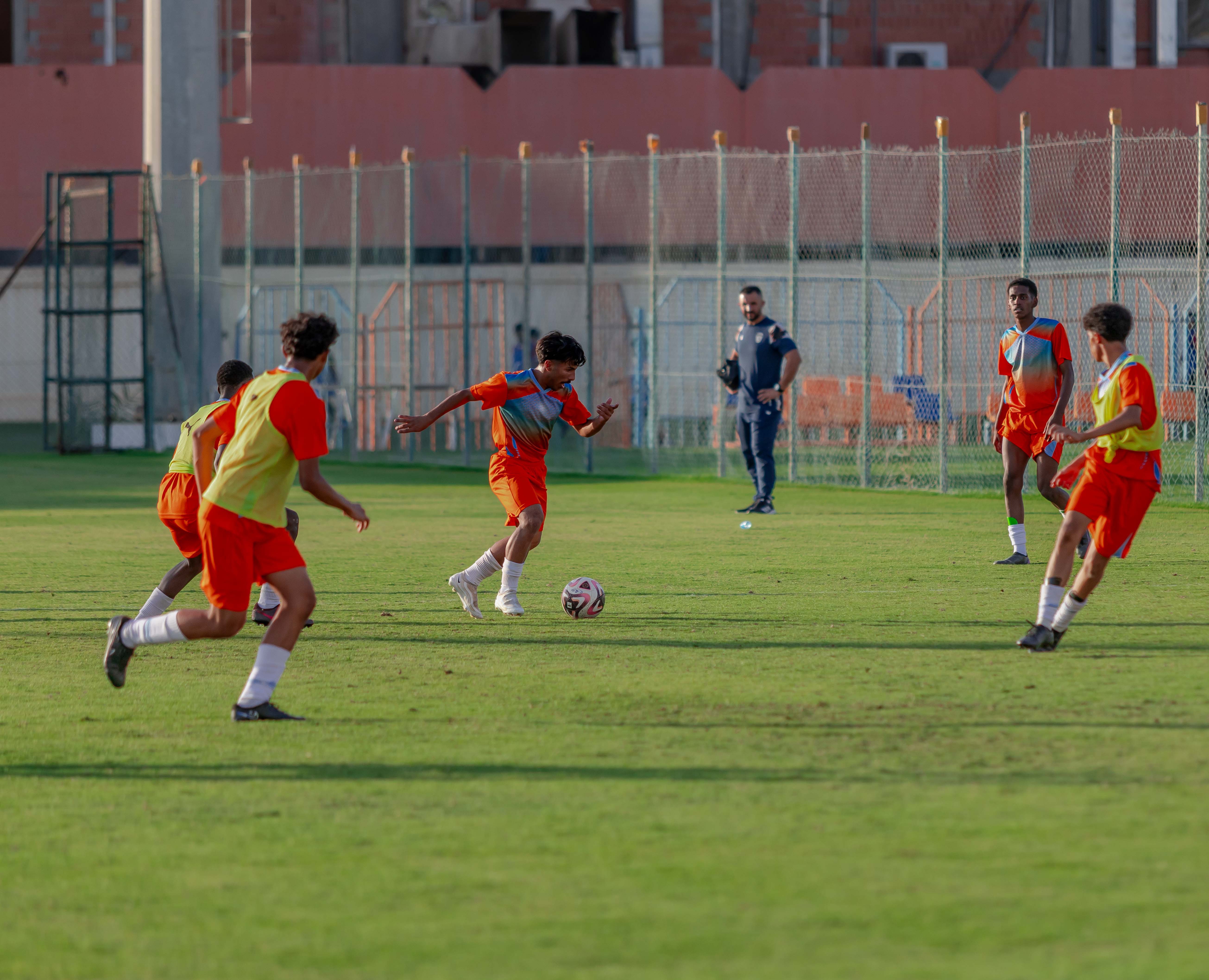 الفيحاء تحت 17 سنة يجري تمرينه الرئيس لمواجهة نظيره نادي حطين