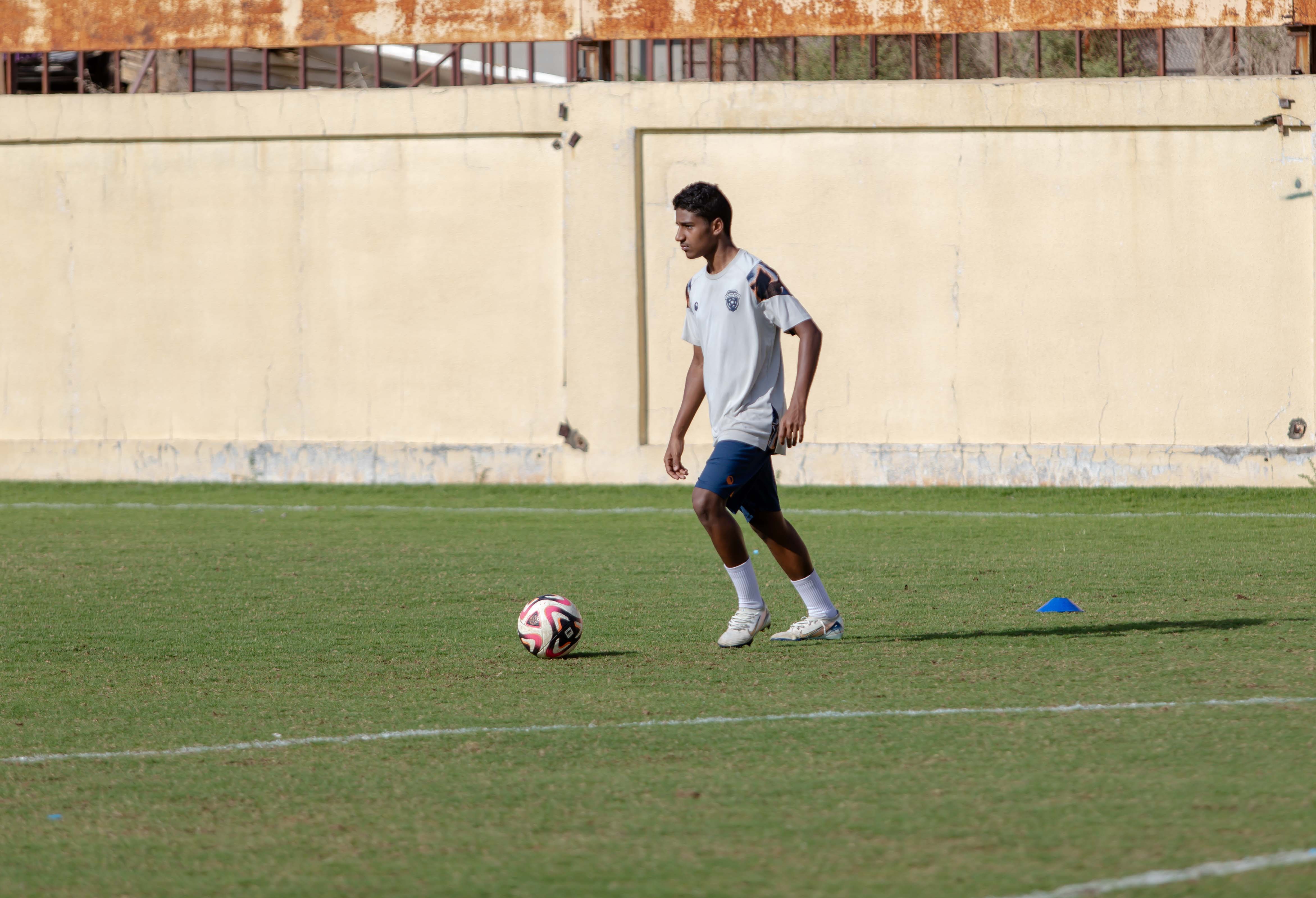 الفيحاء تحت 15 سنة يواصل تحضيراتة لمواجهة نظيره نادي الفتح